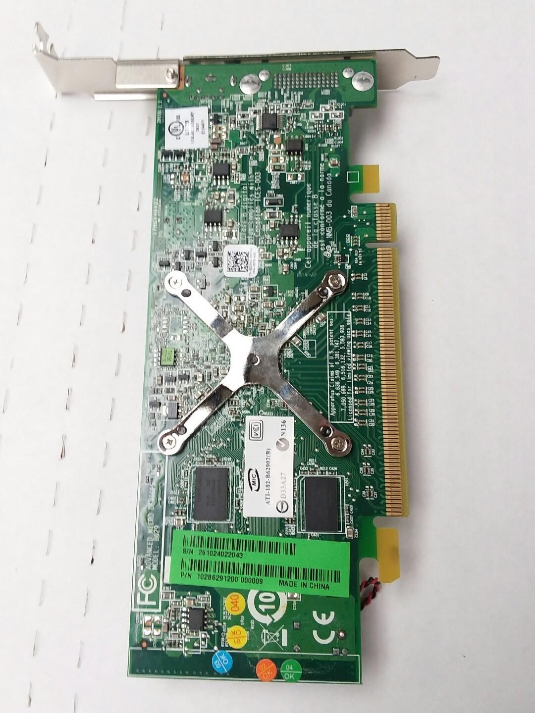 (2) ATI Radeon Graphics Card 256MB DMS-59 S-Video ATI-102-B62902(B) Full Height