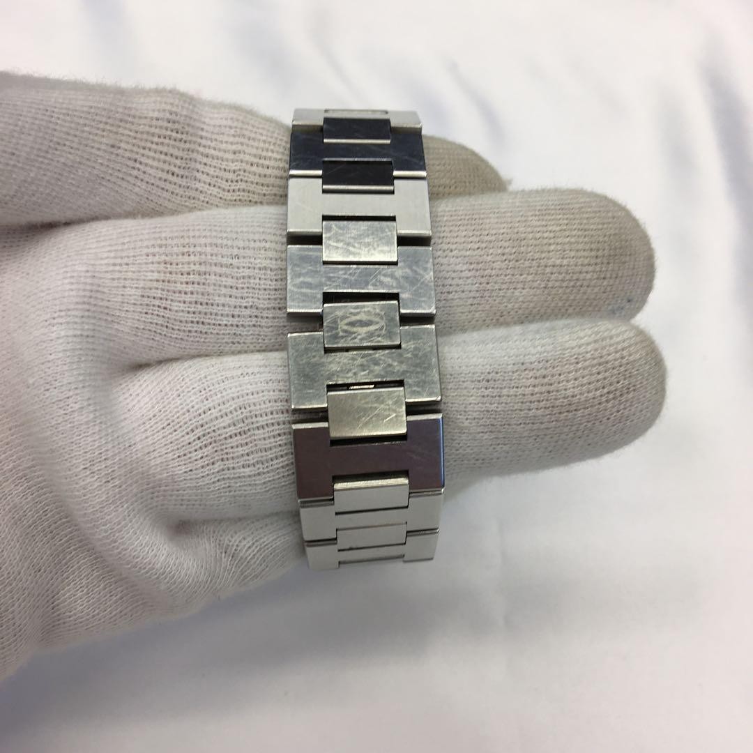 Cartier Watch Pasha C Chronograph 2412 Automatic Stainless Steel Water Resistant
