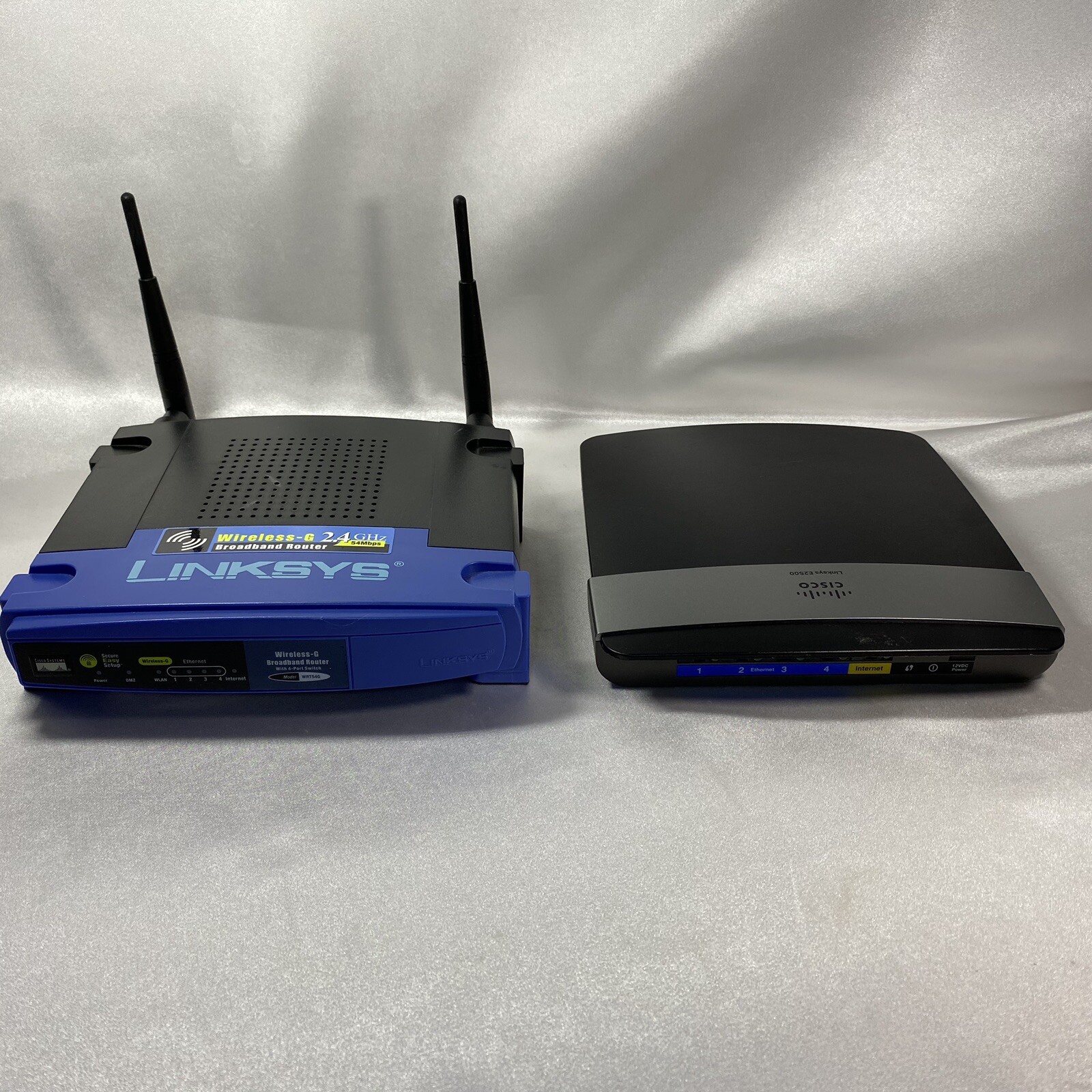 Junk Drawer Electronics Lot Linksys Router HTC Cell Phone Chargers Battery More