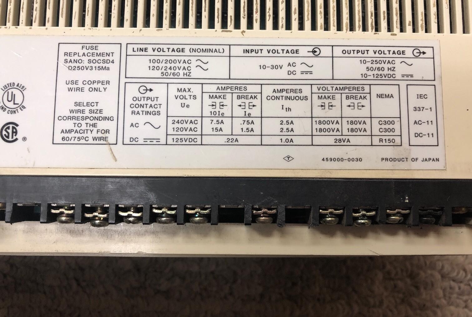 Allen-Bradley 1745-LP103 SLC 100 Programmable Controller PROCESSOR UNIT Series A