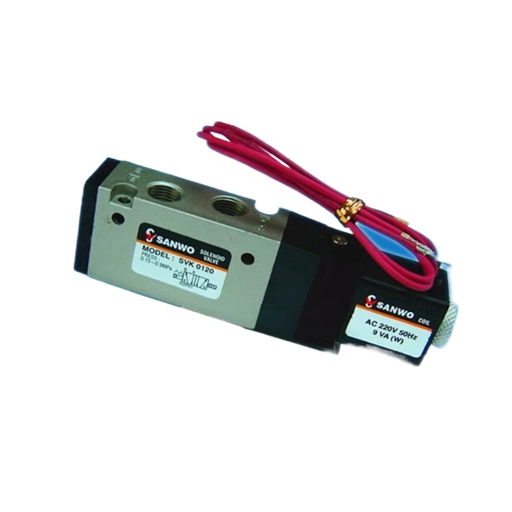 Two position five way solenoid valve SVK0120-4G/5G/3G-01