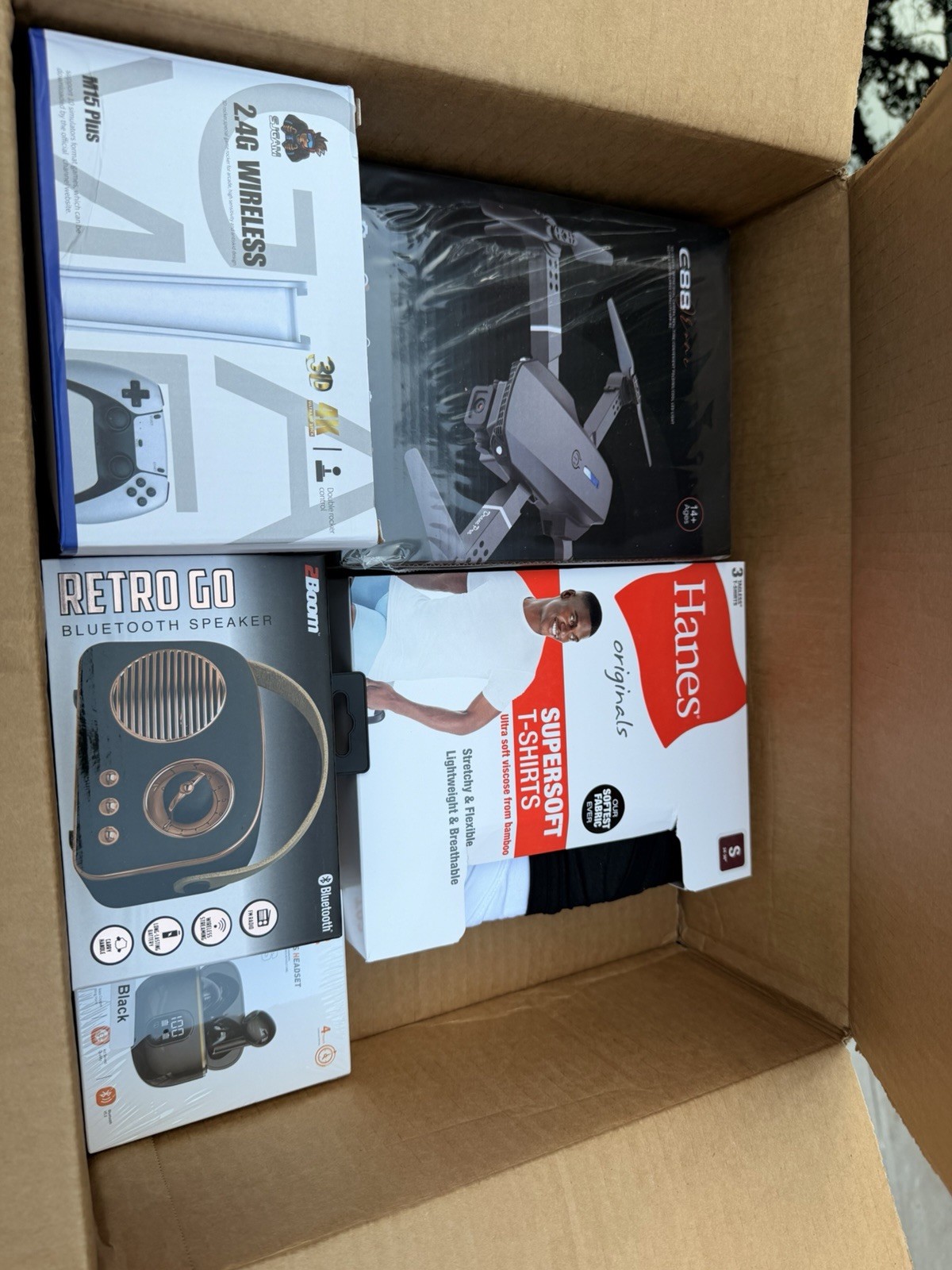 Hanes Zoook Boom Mixed Lot Bluetooth: Speaker, Controller, Earbuds