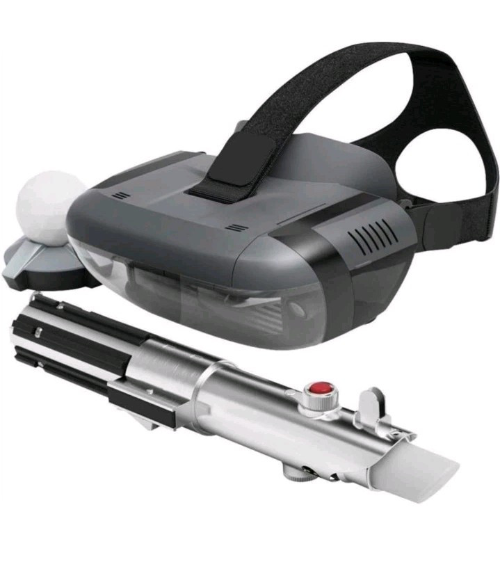 Star Wars: Jedi Challenges AR Headset with Lightsaber Controller & Tracking #JC