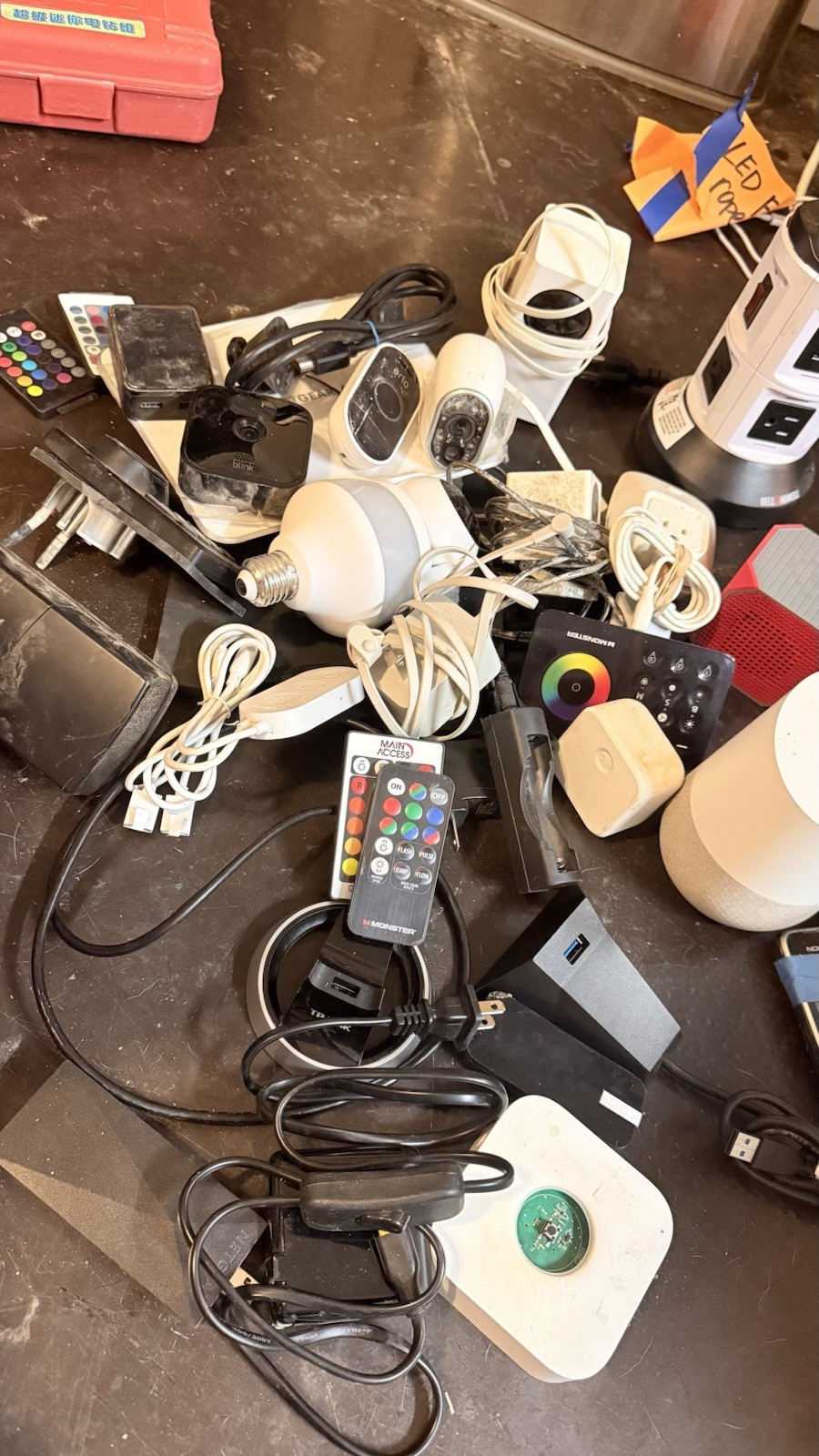 Mystery Box – Mixed Lot – Smart Home Electronics And Security — SOLD AS IS