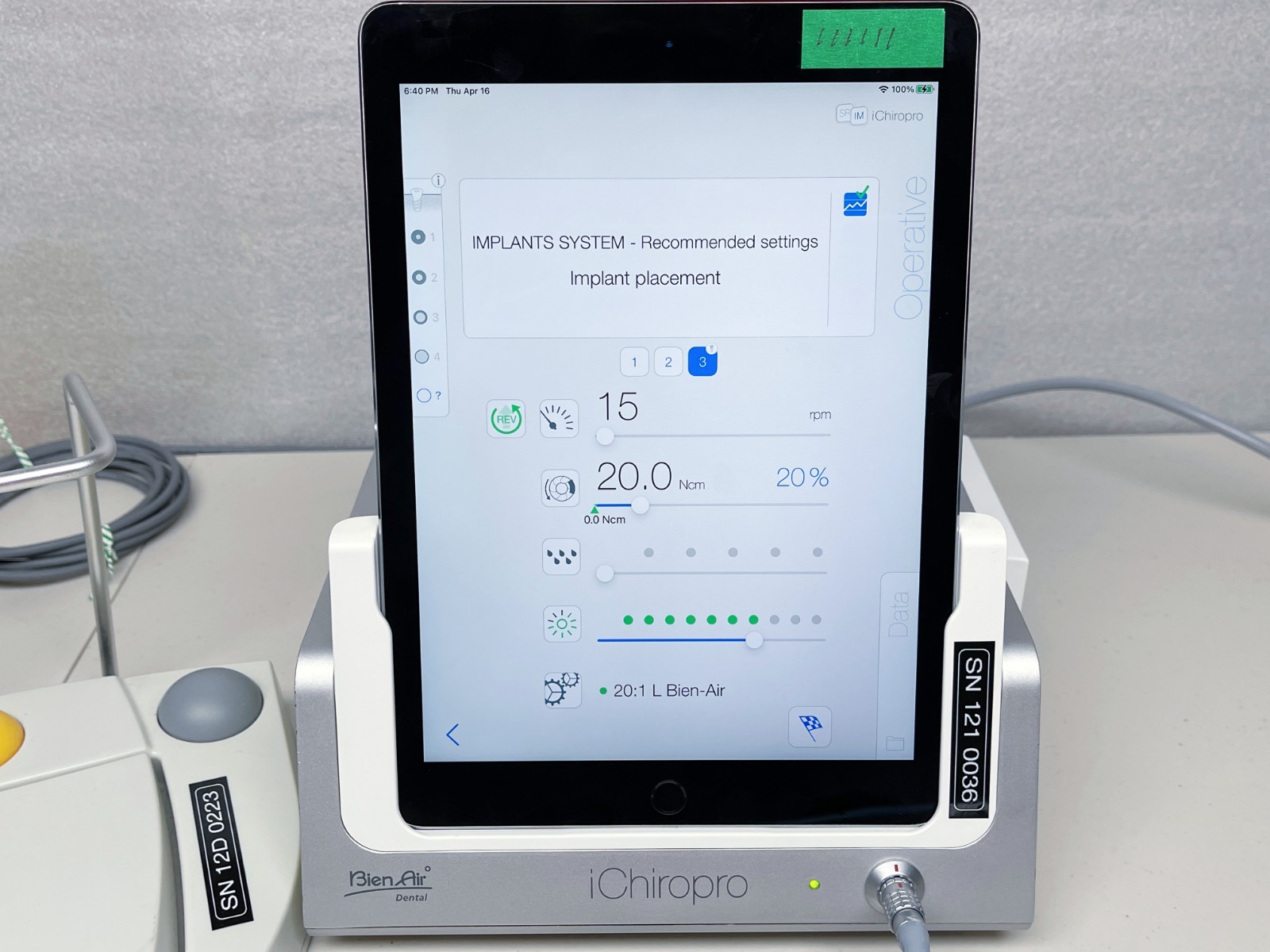 🚩Ipad Air 2 for Bien Air iChiropro, With installed iChiropro APP, **Ipad Only**