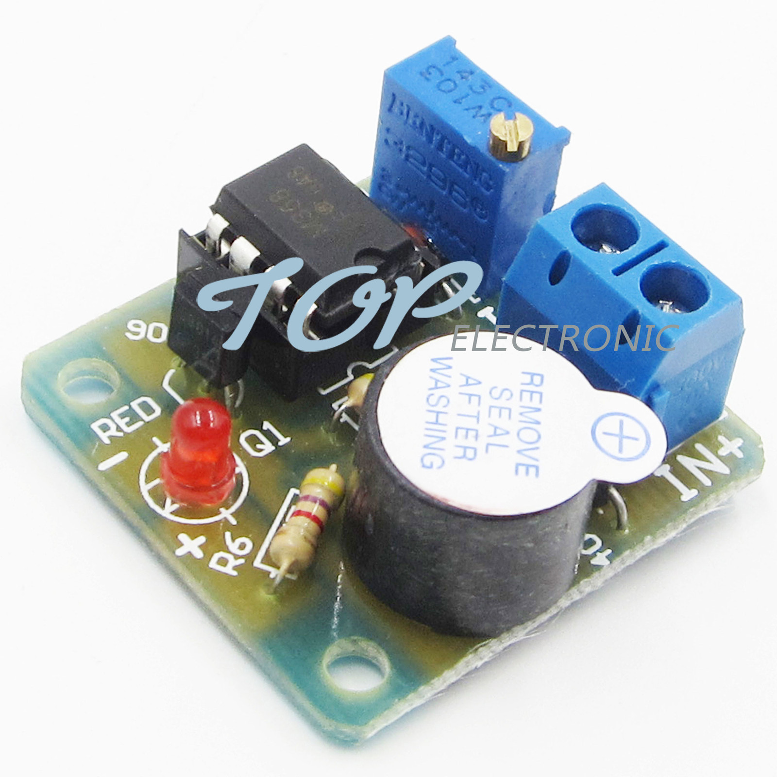9V 12V Battery Discharge Excessive /Anti-over-discharge Protection Alarm Board