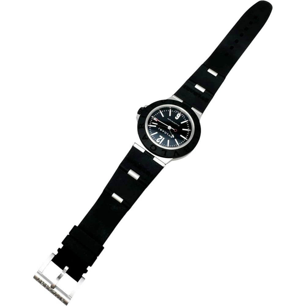 BVLGARI Aluminum BB40AT/103445 Watch Aluminum Rubber Automatic Case Accessary