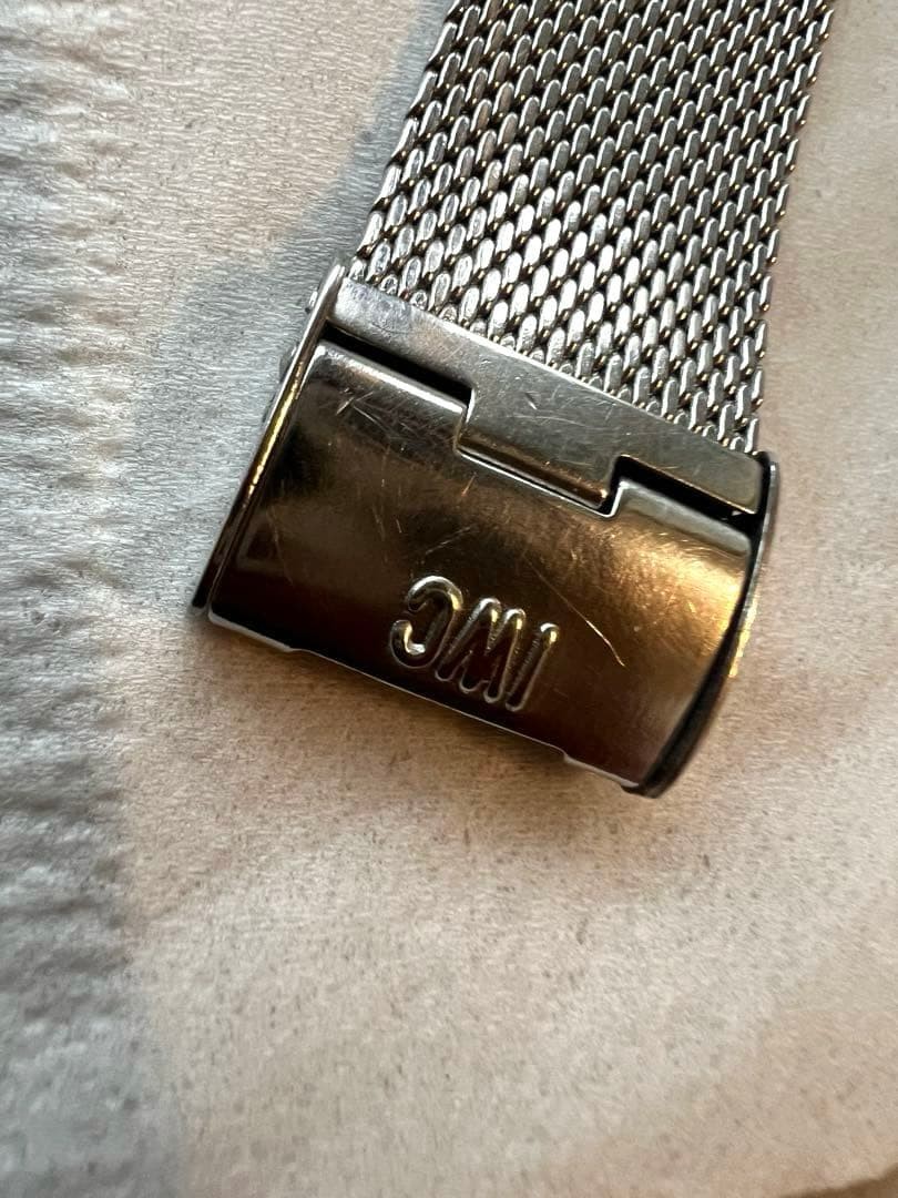 IWC Wristwatch Yacht Club Old Intermesh Original Bracelet Automatic Date