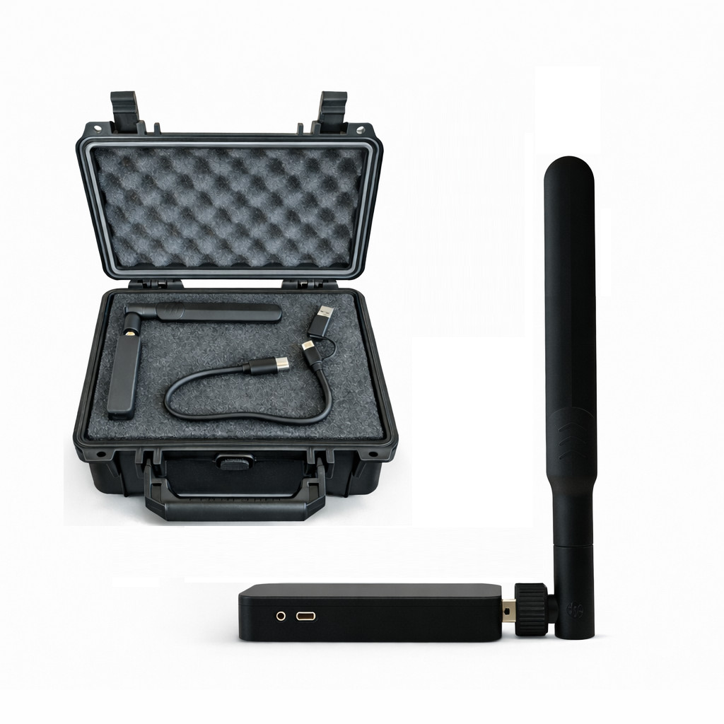 Drone and Pilot Detection Device –Handheld Remote ID Receiver for iOS & Android