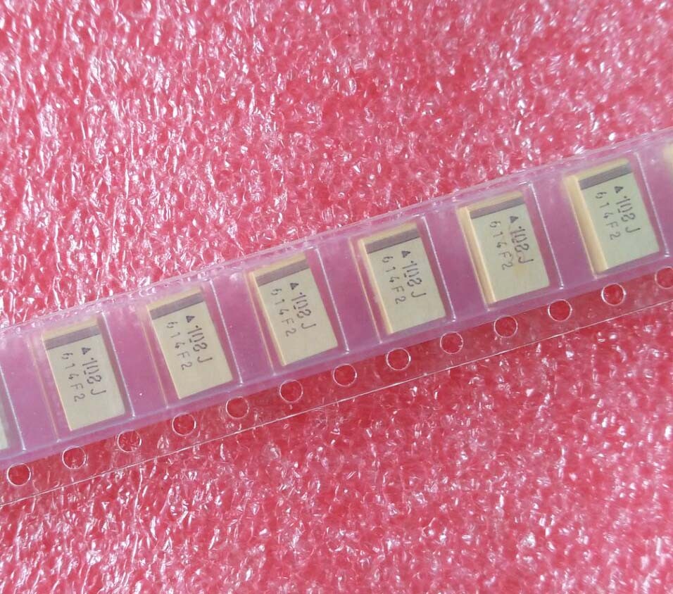 20PCS AVX 7343E 6.3V 1000uF 108J E-type SMD tantalum capacitors