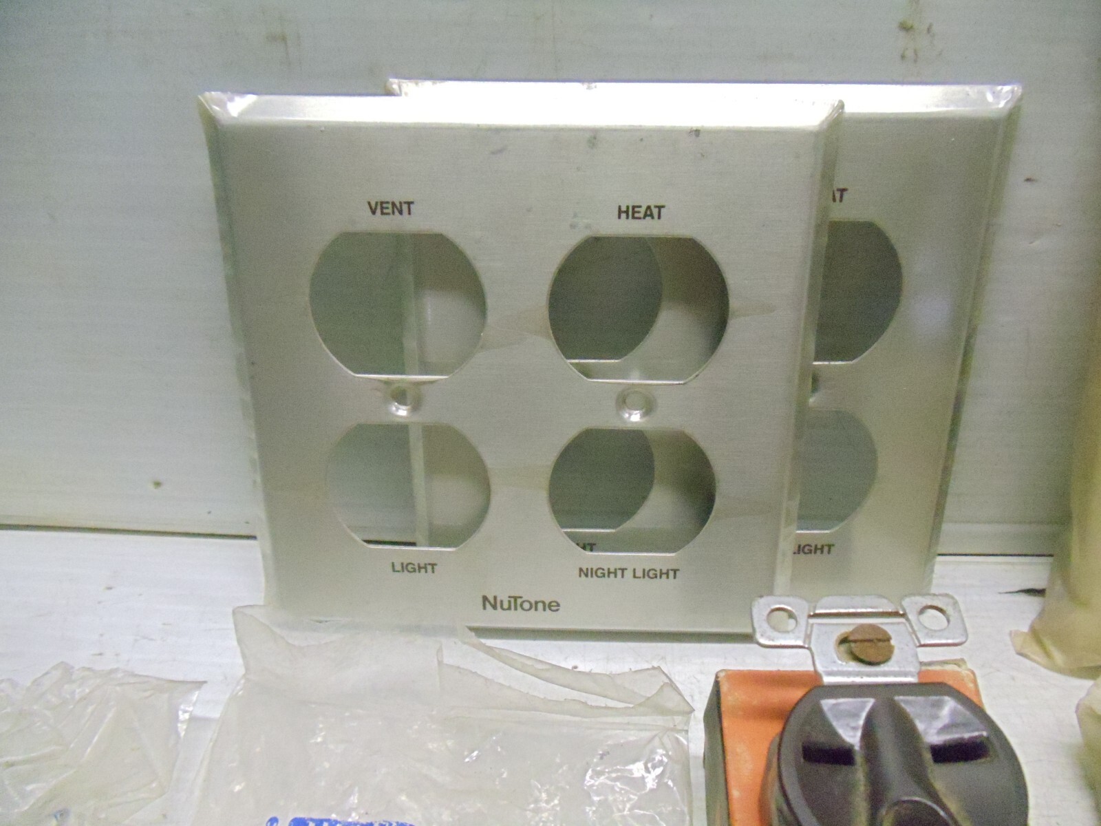 LOT MISC. ELECTRIC ELECTRICAL WIRING PARTS ROTOR OUTLET SUTTLE 1 GE COVER new