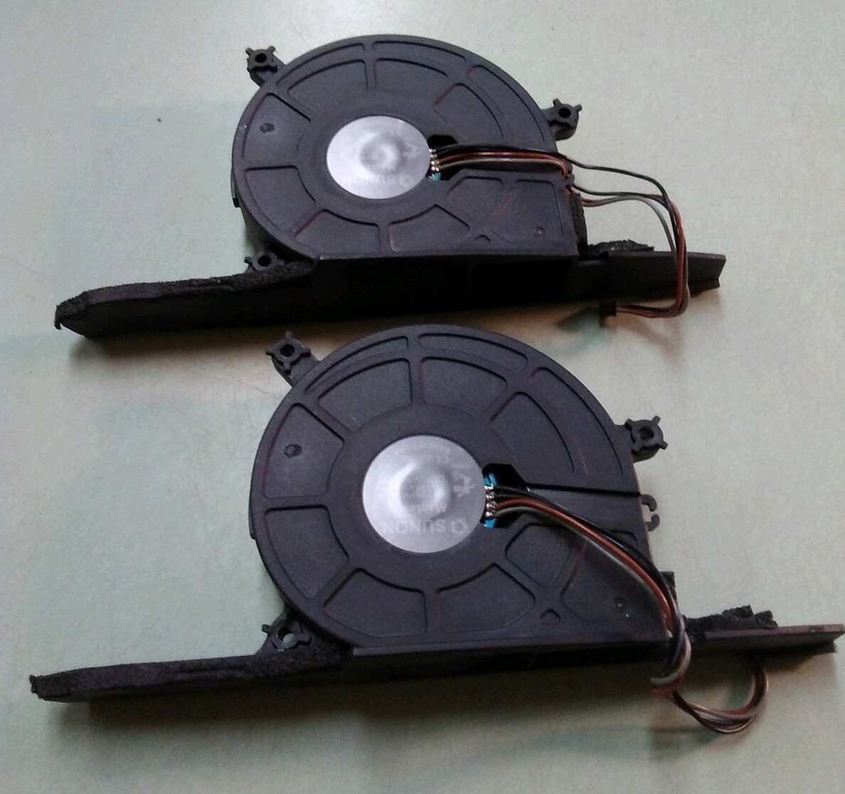 LOT OF 2 SUNON Maglev 4 Pin Optical Drive Fan B1275PKV1-A