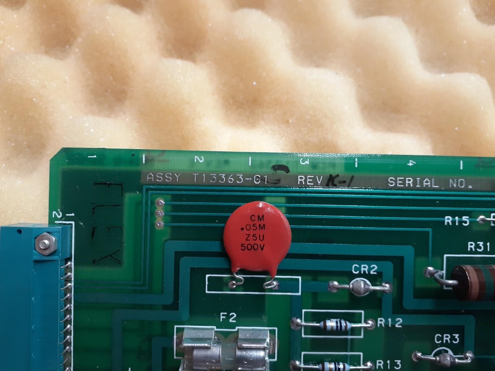 T13363-G1 Regulator Board for Gilbarco: MPD-2 Pre-Modular Electronics