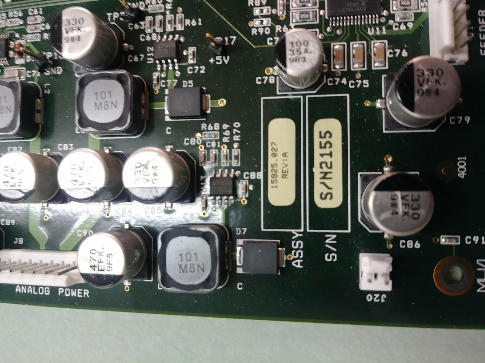VIDAR SYSTEMS 15926-004 CIRCUIT BOARD PCB FOR DIAGNOSTIC PRO FILM DIGITIZER