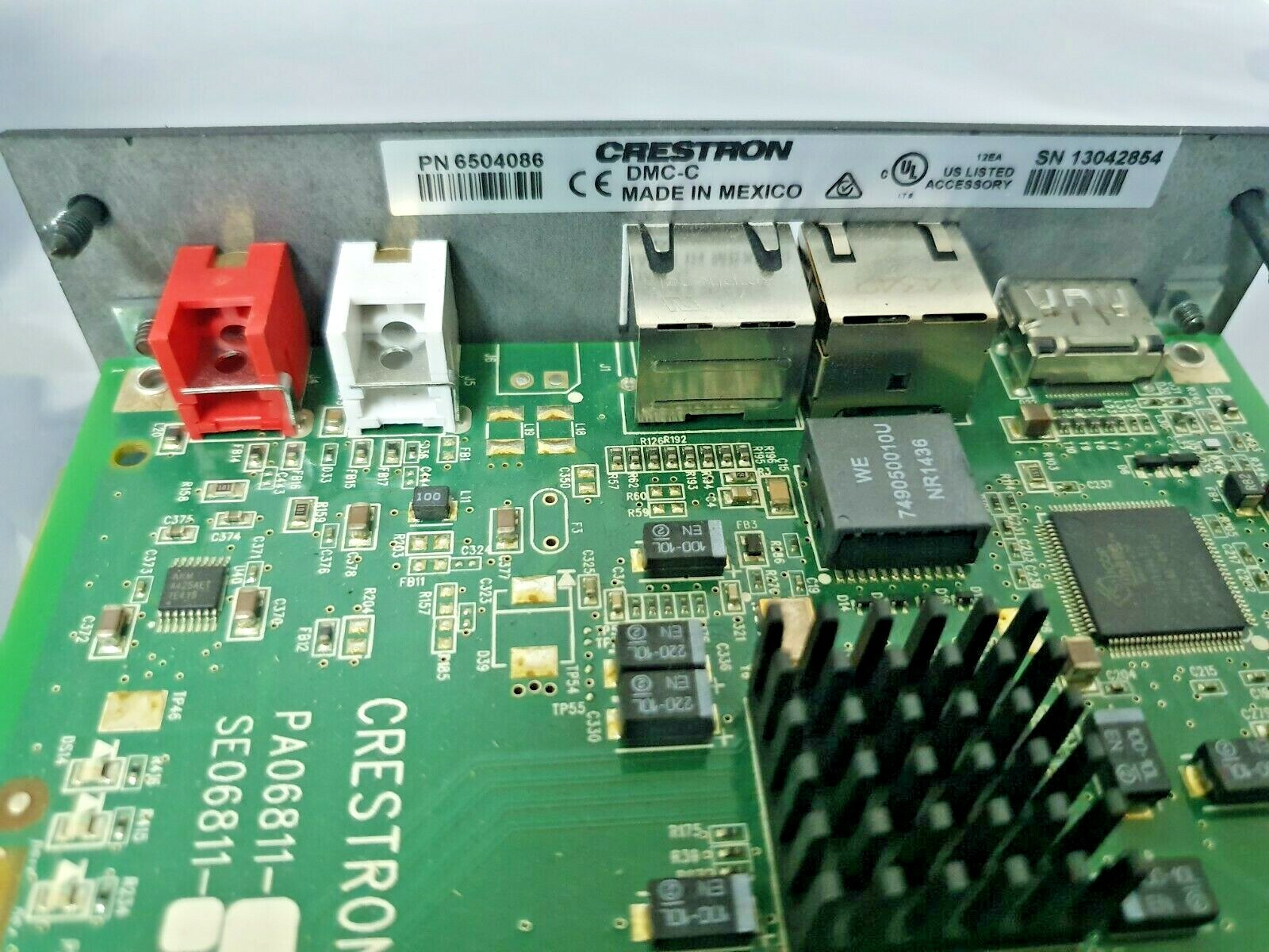 Crestron DMC-C PA06811/SE06811 PCB,Used,Mexico&96076