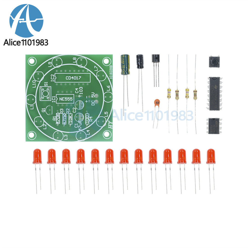 Lucky Rotary Suite Electronic DIY Kits Production Parts And Components