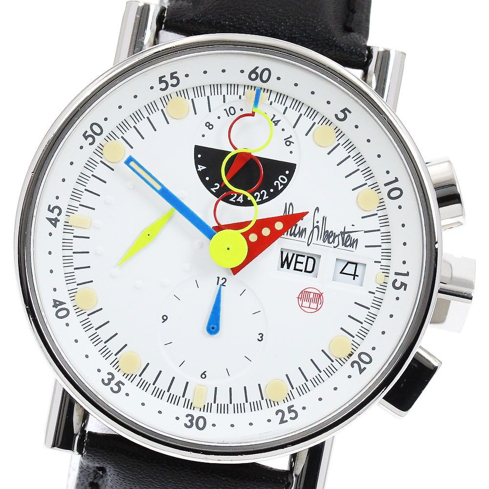 Alain Silberstein LOW5100 Chronobauhaus Day Date Automatic Men’s Watch