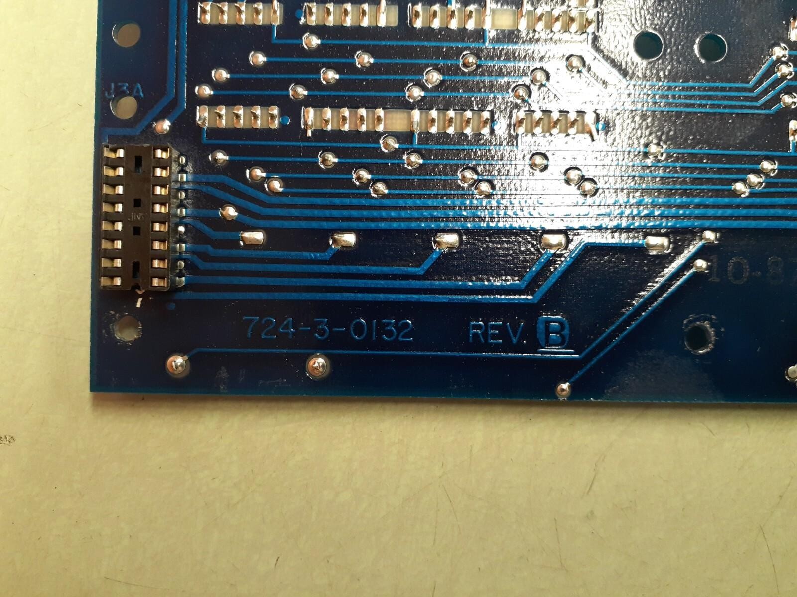 724-6-0132 REV C TIMER DISPLAY BOARD 724-3-0132