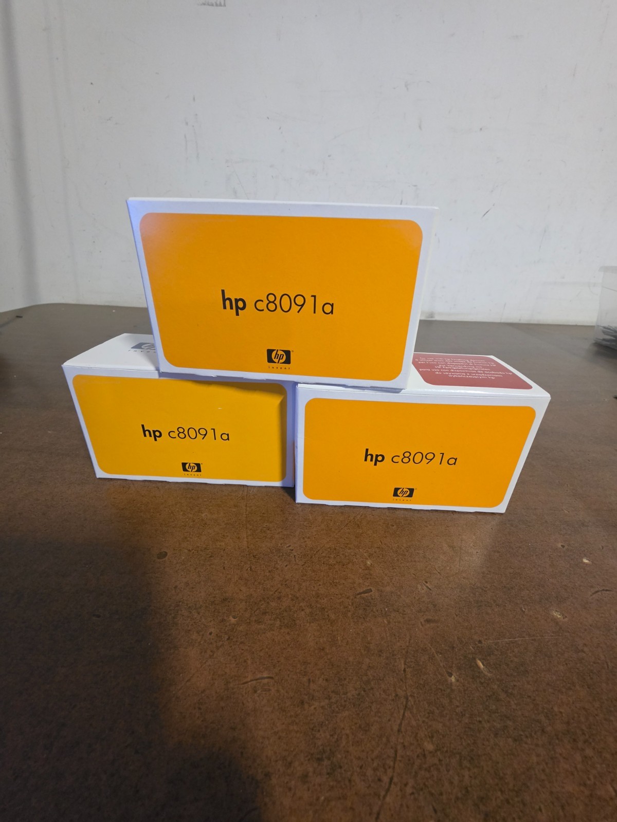 NEW Genuine HP C8091A Staple Cartridge 5,000 Staples Per Cartridge Lot of 3