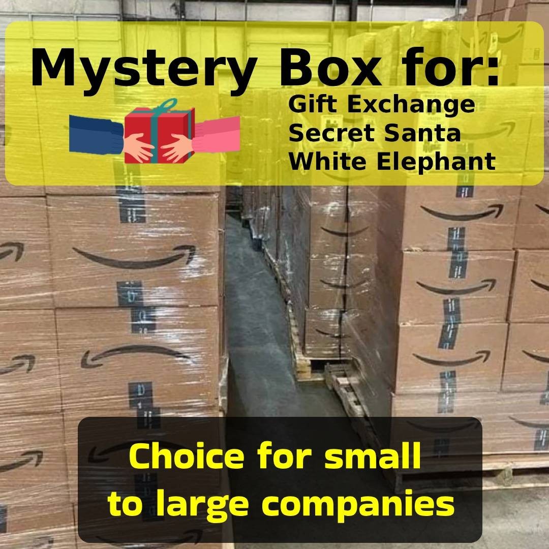 Holiday Mystery Box for Gift Exchange, Secret Santa, White Elephant AMAZON Shein