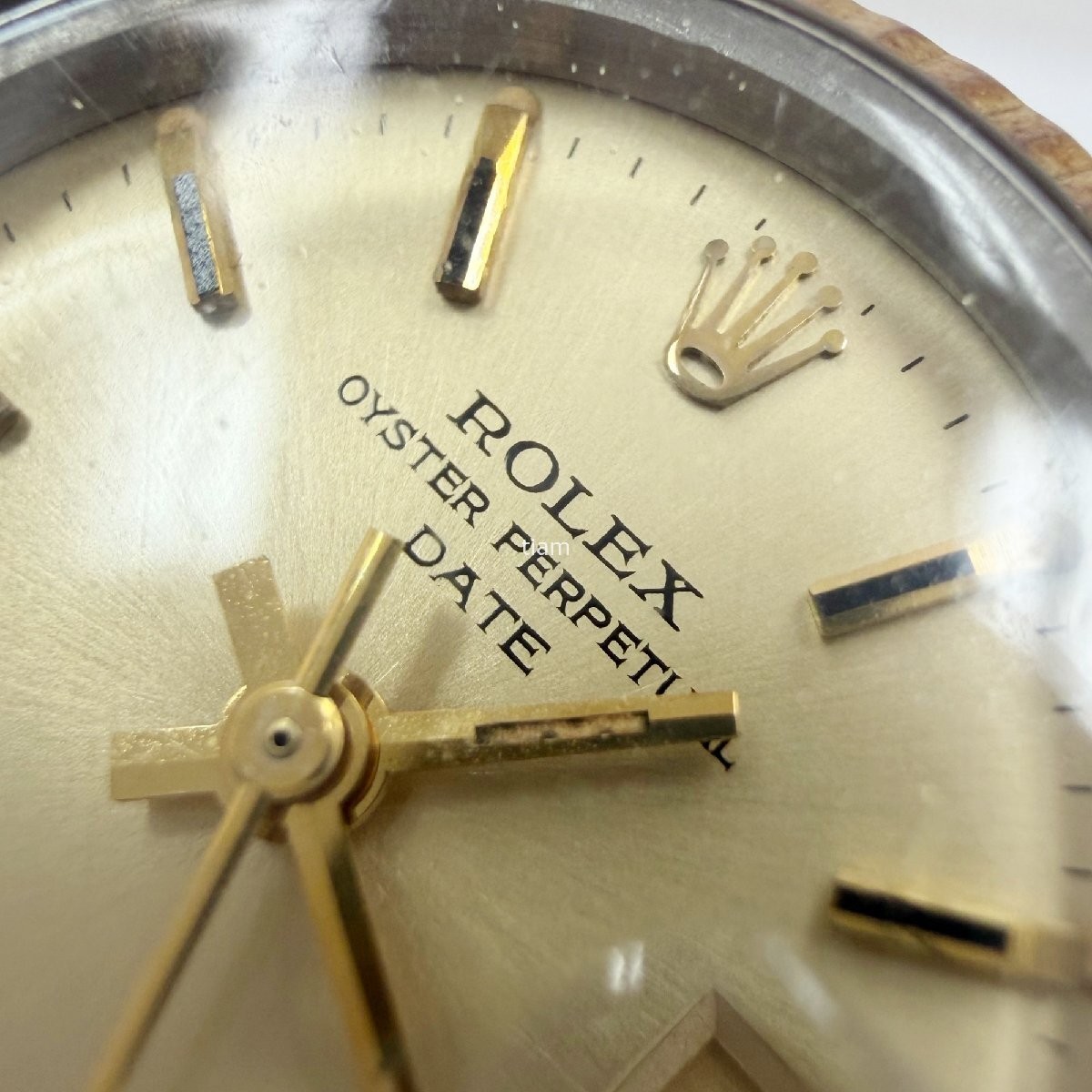 ROLEX 6917/3 Oyster Perpetual Date Stainless Steel Yellow Gold 1972 Automatic