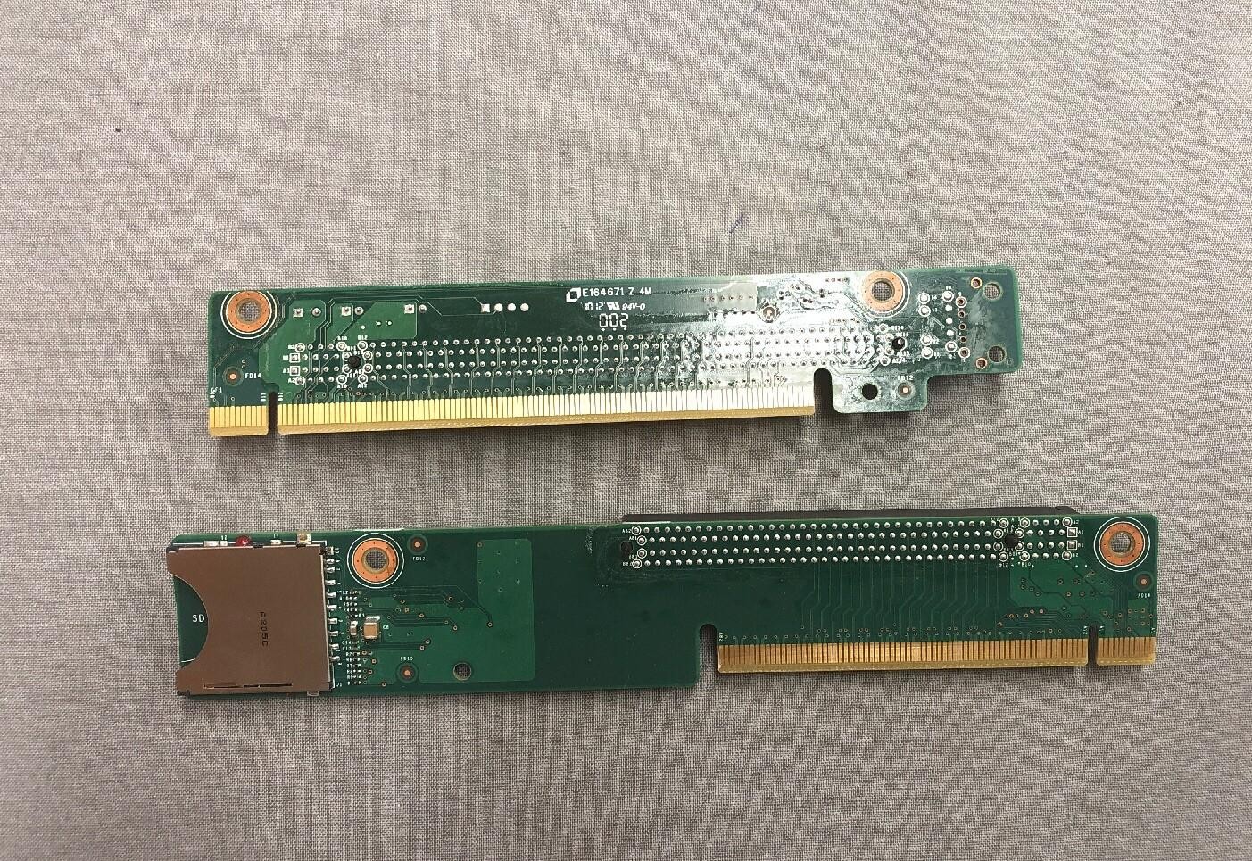 CISCO Riser1 74-10151-01 Riser2 74-10152-01 PCIe Riser Cards for UCS C220 M3