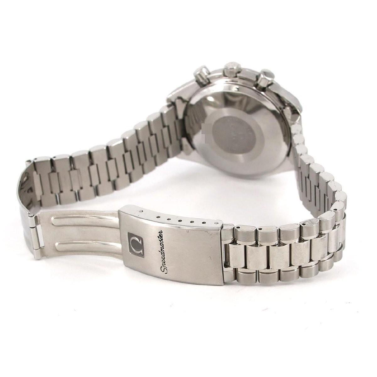 OMEGA Speedmaster Day-Date Triple Calendar Watch SS Auto Silver Dial Mens Watch