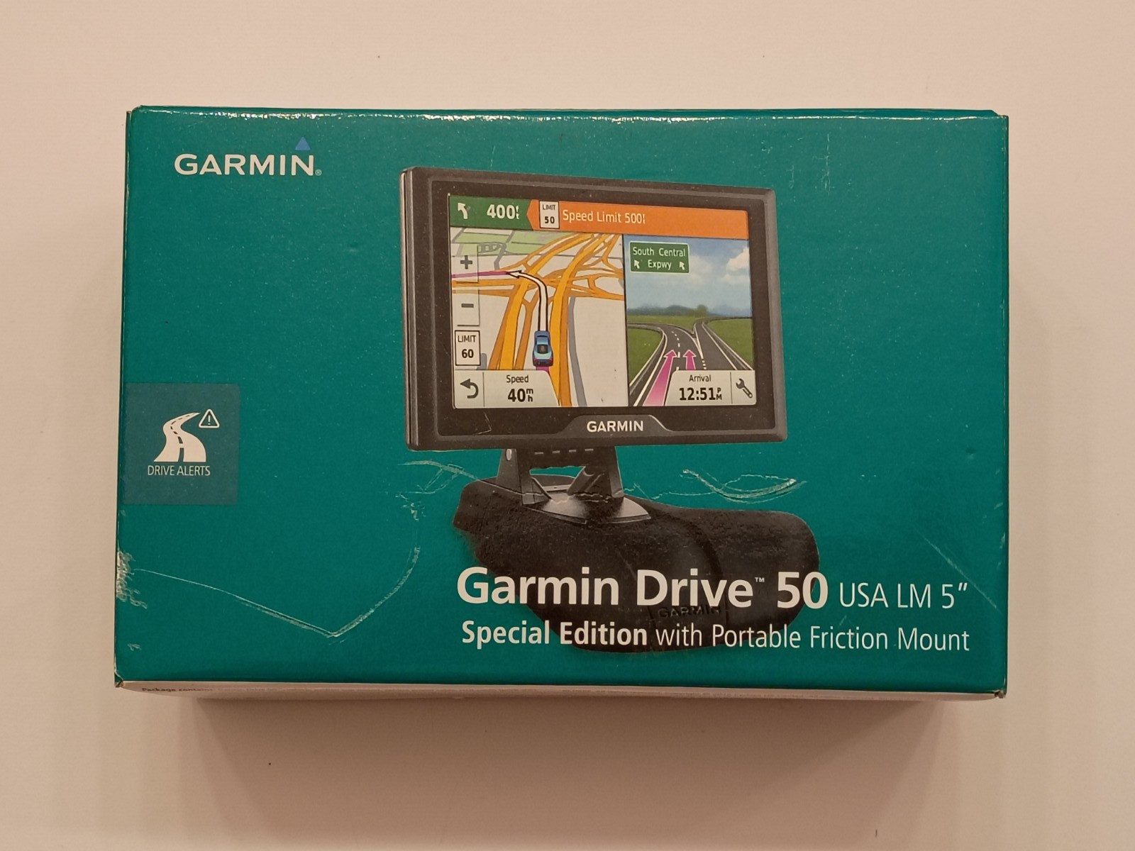 NEW! / Garmin Drive 50 USA LM 5″ GPS Navigation with Lifetime Maps