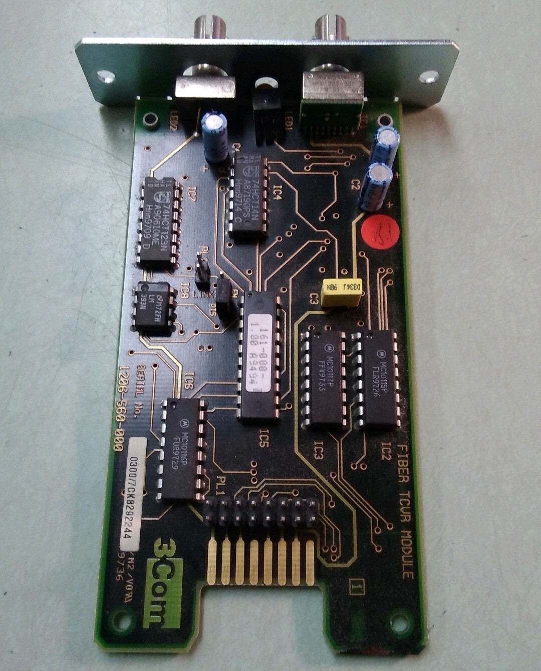 3COM 1206-560-000 FIBER TCVR TX RX MODULE