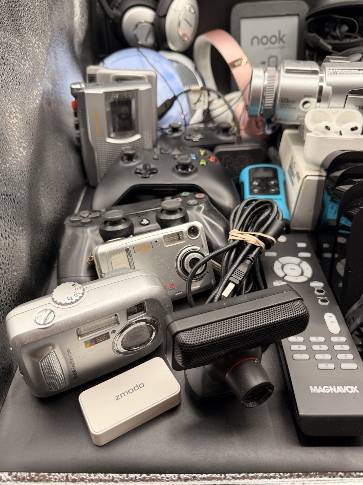 Electronics Job Lot For Parts Tested & Untested Scrap Camera Apple TV Headphones