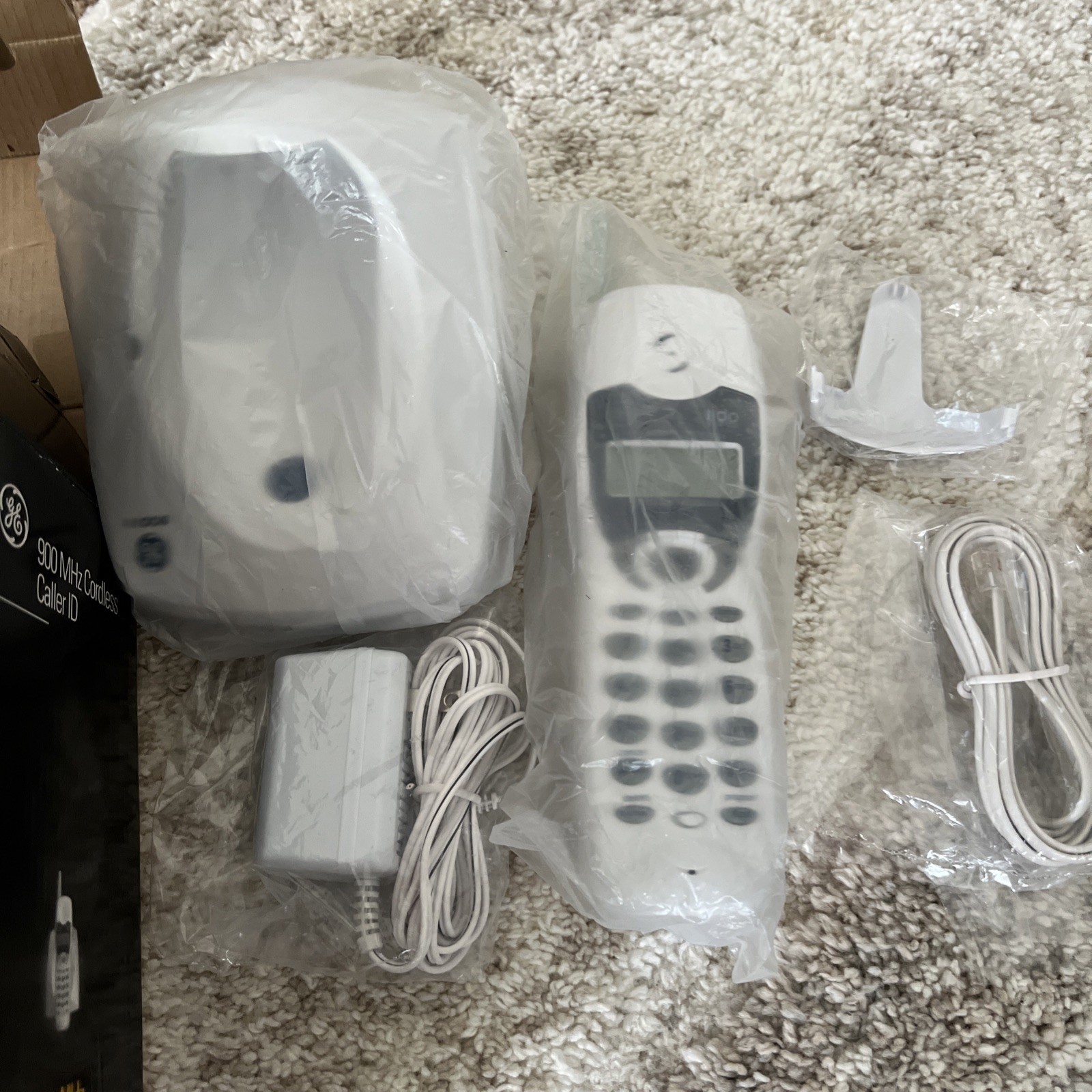 GE Model 26938GE1 Cordless Phone Telephone Base Caller ID 900 Mhz New Open Box