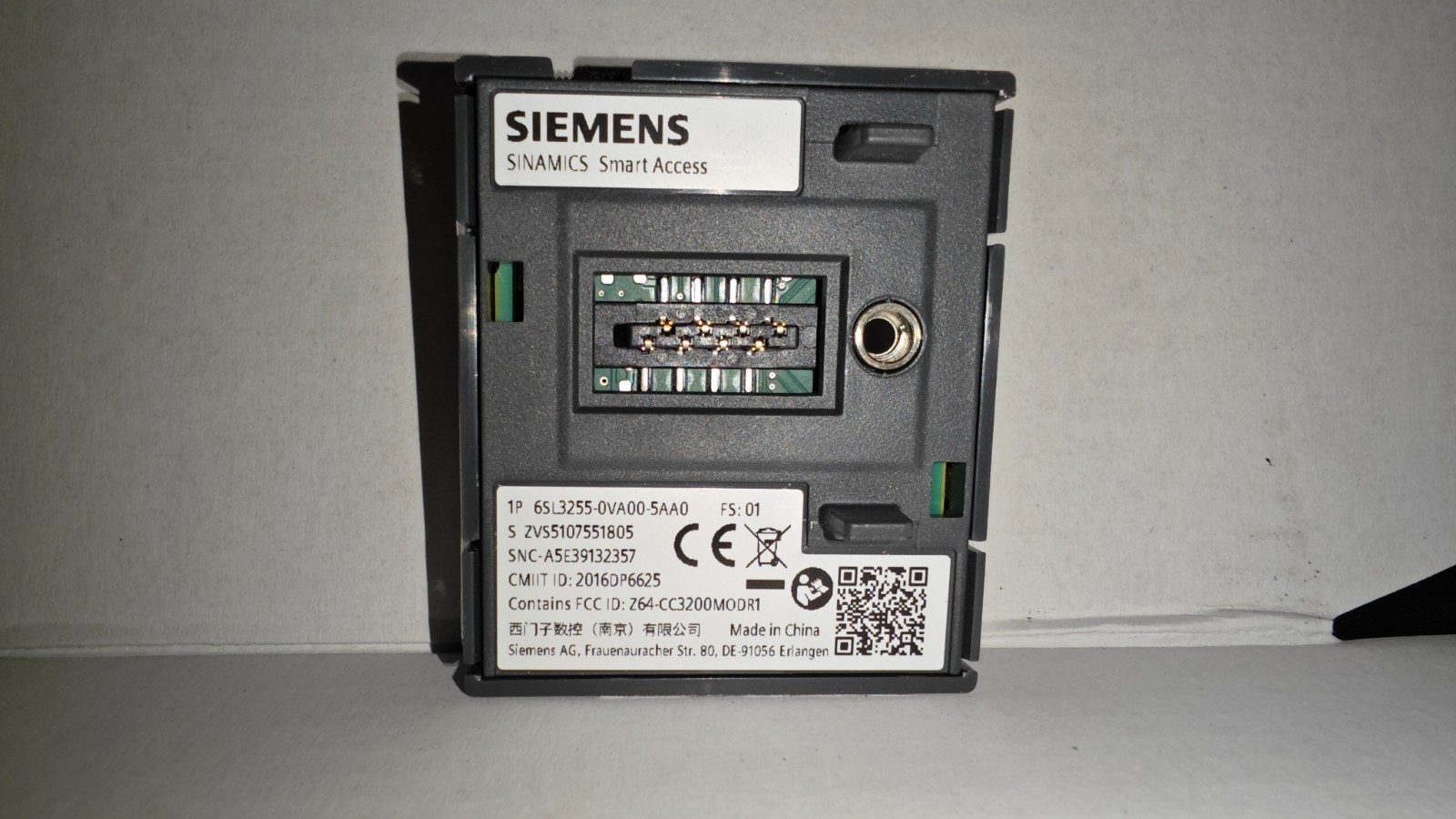 siemens sinamics V20 Smart access 6sl3255-ova00-5aa0