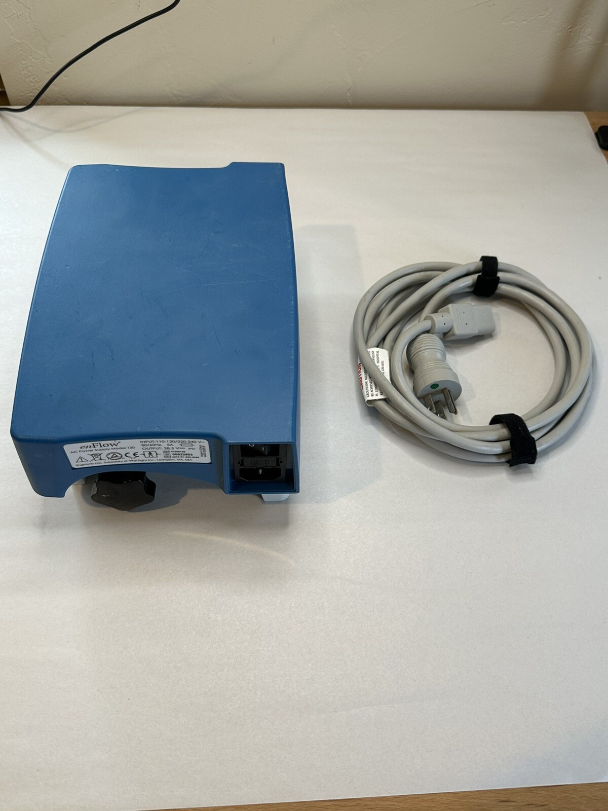 e n F l o w model 120 AC Power Supply With Cord Free Shipping 4400-0009/E