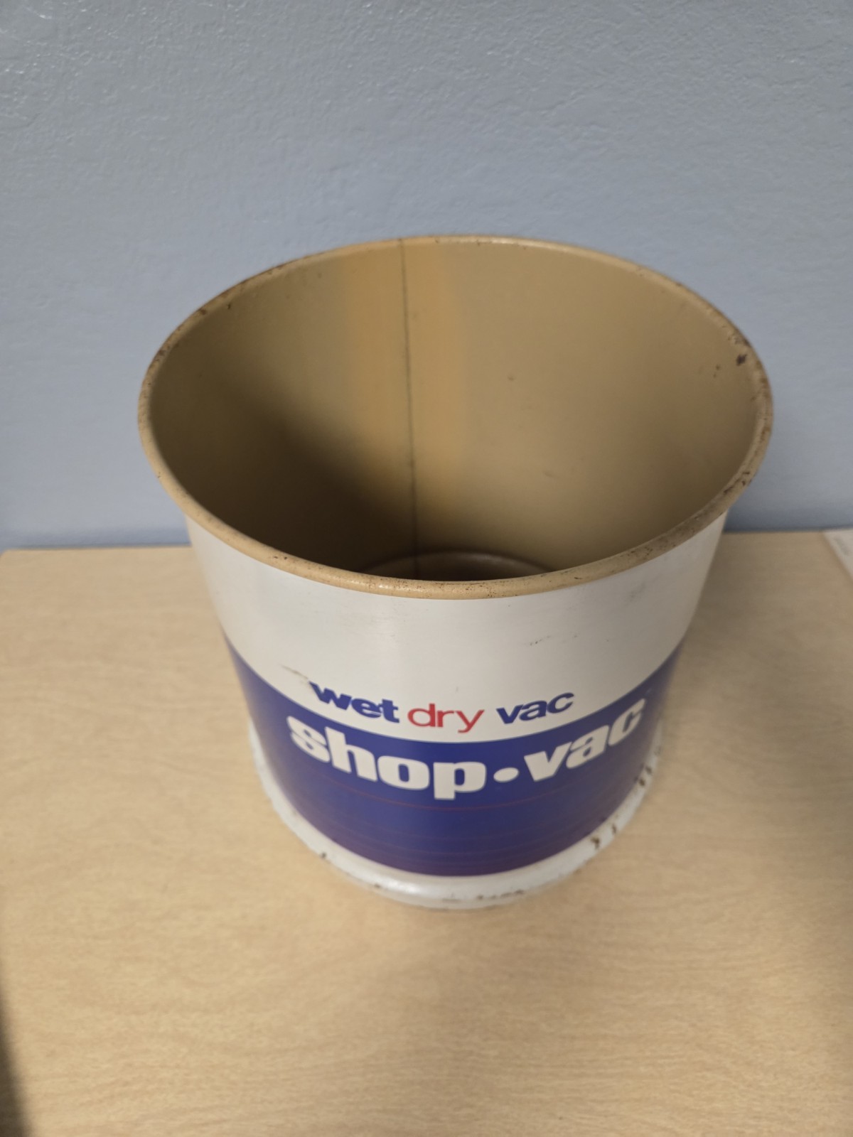 Vintage Shop Vac Canister Used For Decoration Or Replacement