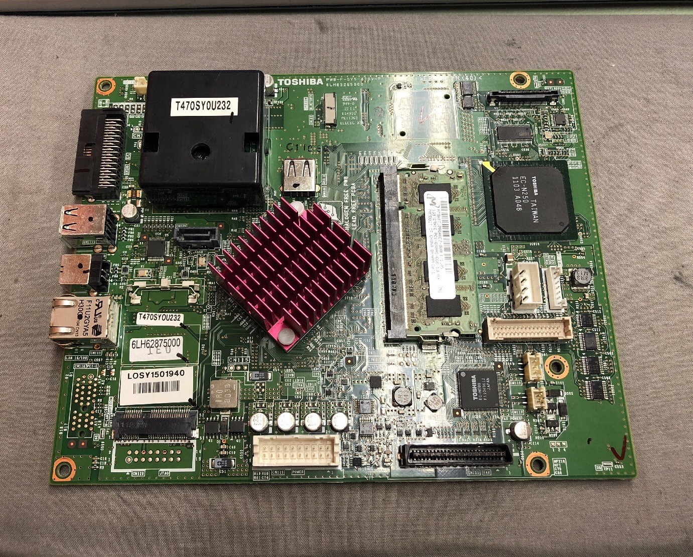 Toshiba E-Studio 755 Replacement System Board PWB-F-SYS-470V-P 6LH63265000