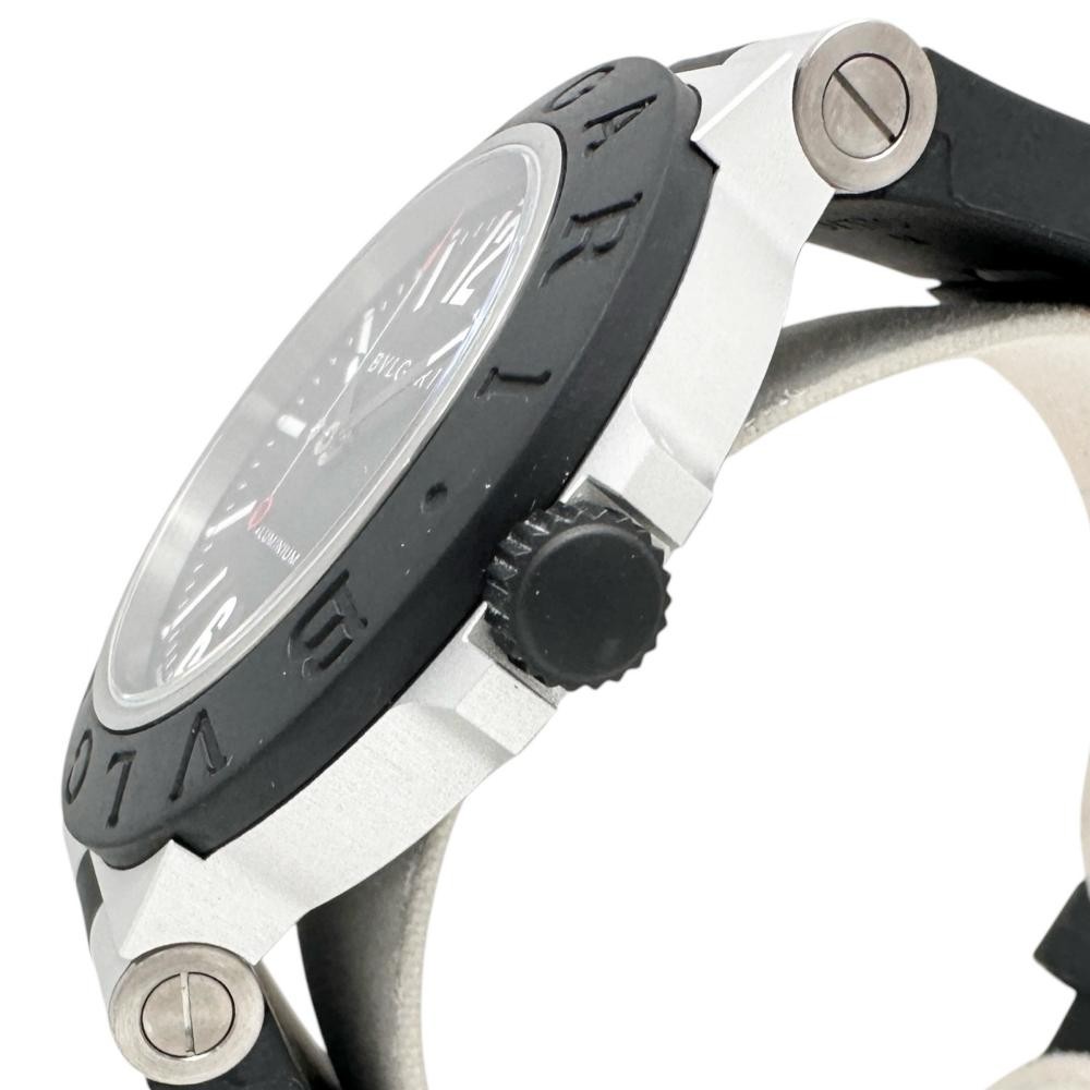 BVLGARI Aluminum BB40AT/103445 Watch Aluminum Rubber Automatic Case Accessary