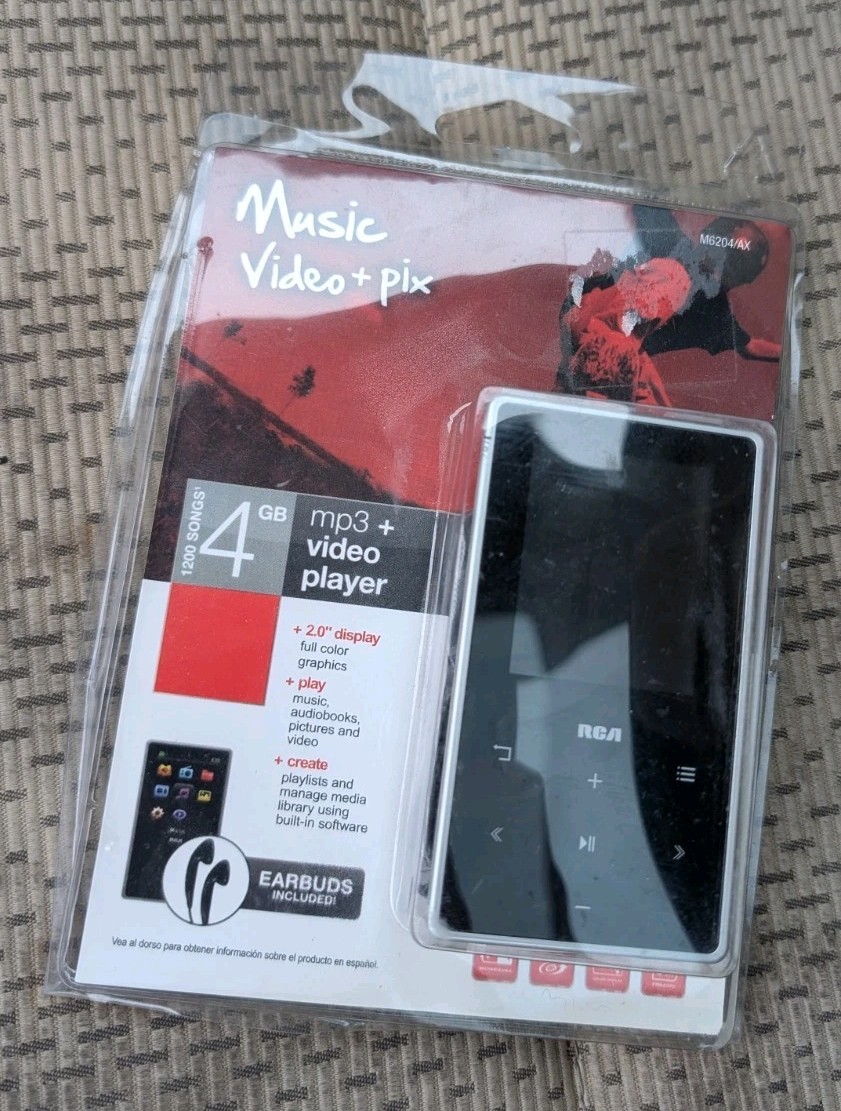 RCA M6204 MP3 Player Complete Inbox Tested And Working