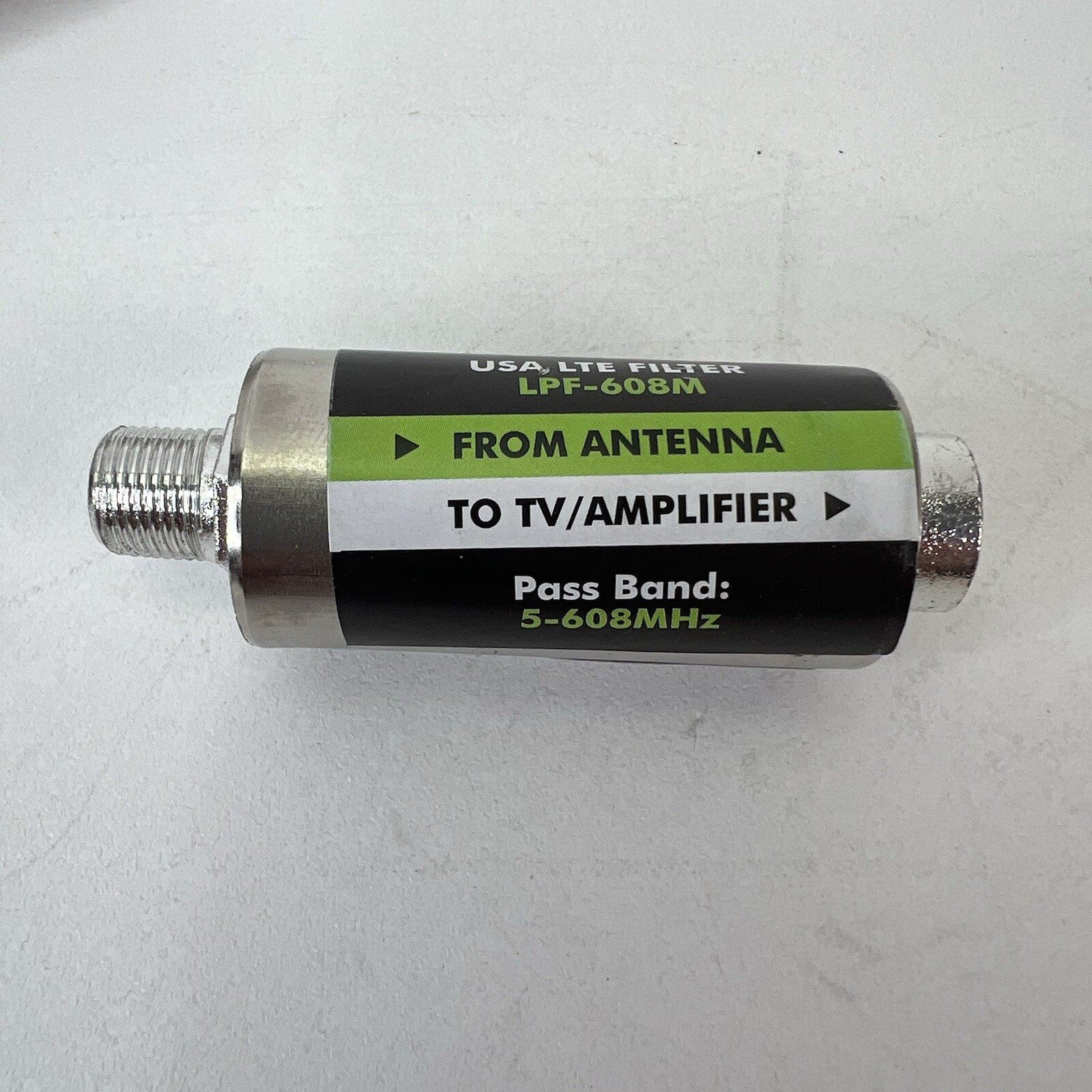 SiliconDust LPF-608M LTE Filter for TV Antenna Pass Band: 5-608MHz
