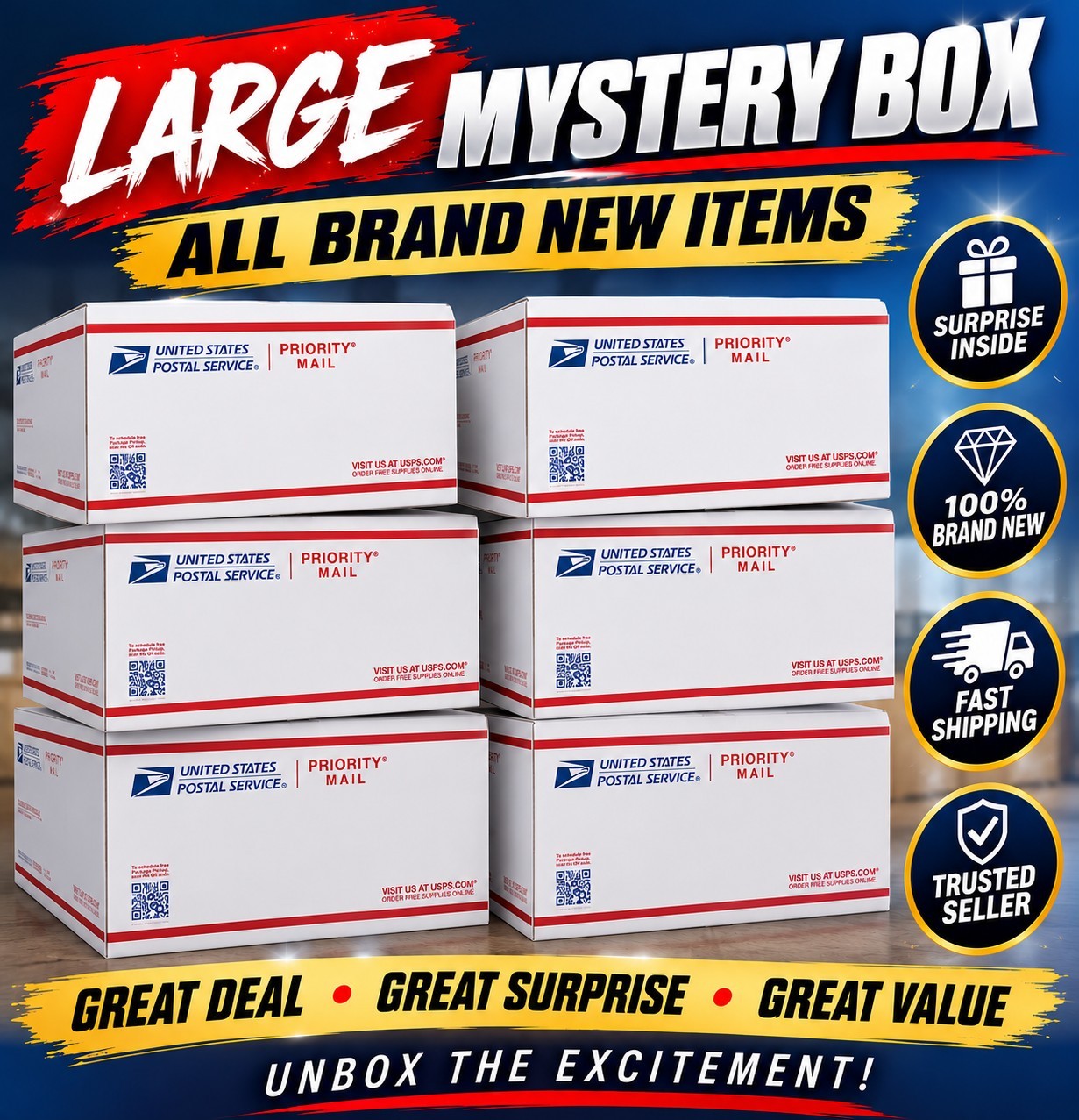 AMAZON Mystery Box General Merch. BETTER QUALITY Liquidations Bundles Free Ship
