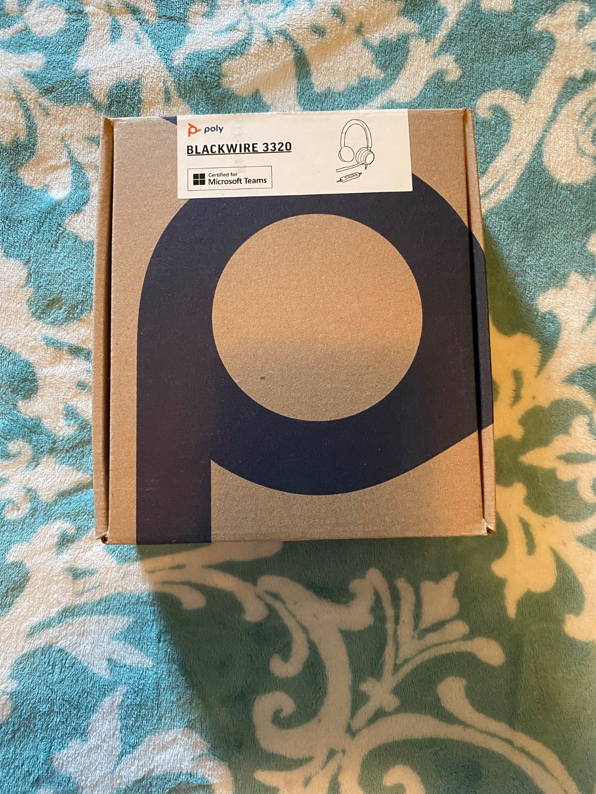 Poly Blackwire 3320 USB Headset Certified for Microsoft Teams New