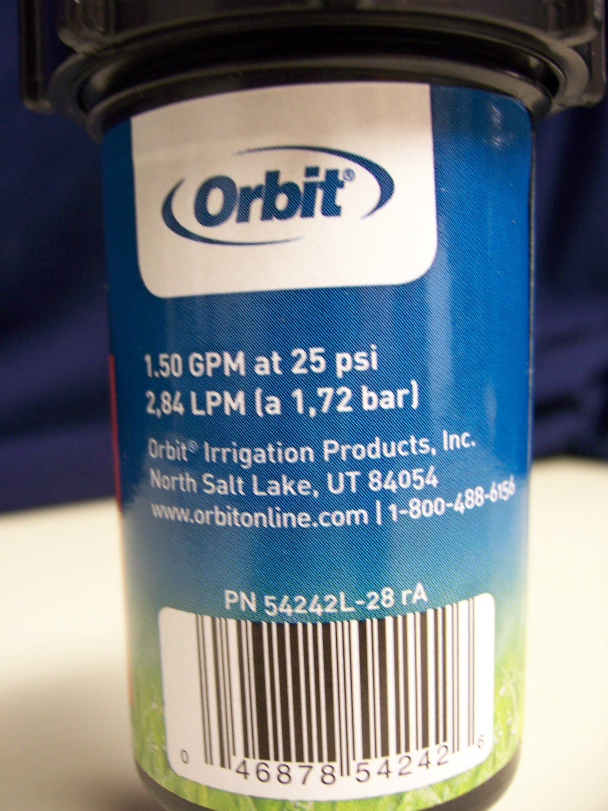 ORBIT 54242 TWIN SPRAY 2″ BRASS POP-UP SPRINKLER 180 DEGREES, 10-15′ DISTANCE