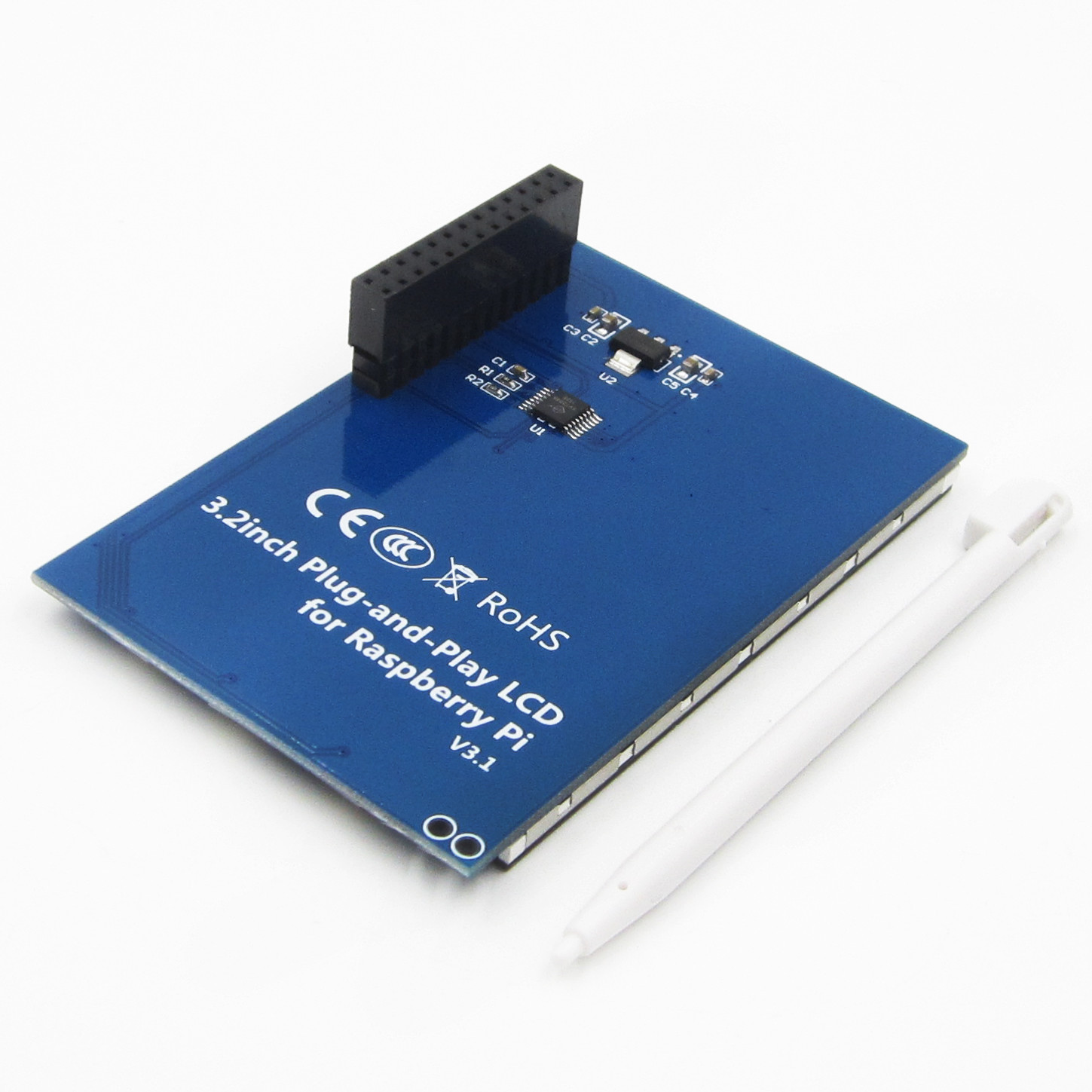 3.2″ LCD Touch Screen Display Monitor Soft Keyboard for Raspberry Pi B B+ DEShip