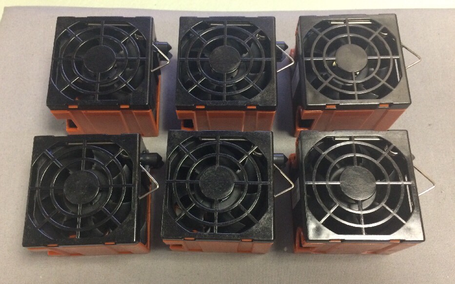 LOT OF 6 IBM 40K6459 X Series 60x60mm Hot-Swap Case Server Fan 40K6481