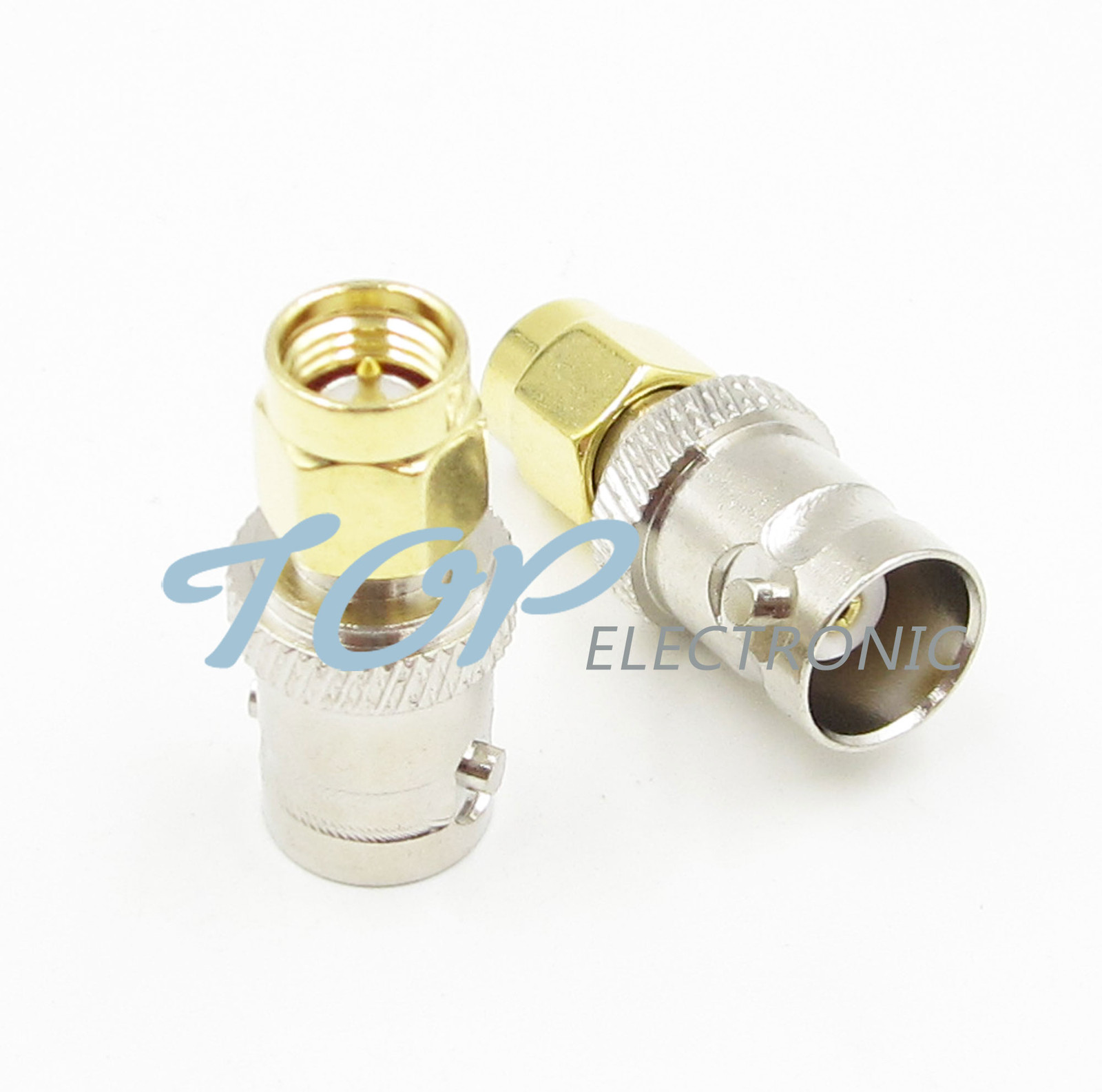 RF Coax Coaxial SMA Male Plug to BNC Female M/F Radio Antenna Connector Adapter