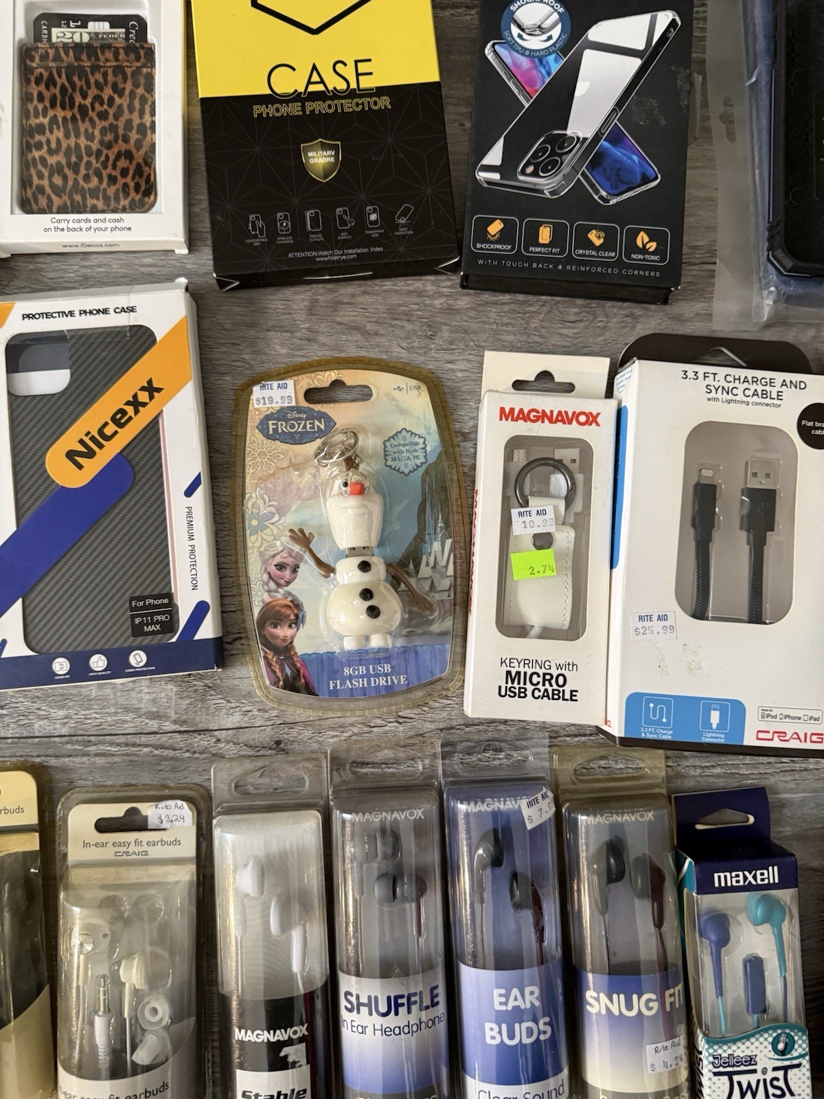 Electronics Lot Of 32 Items New In Box Mixed Variety Reseller Lot Of Accessories