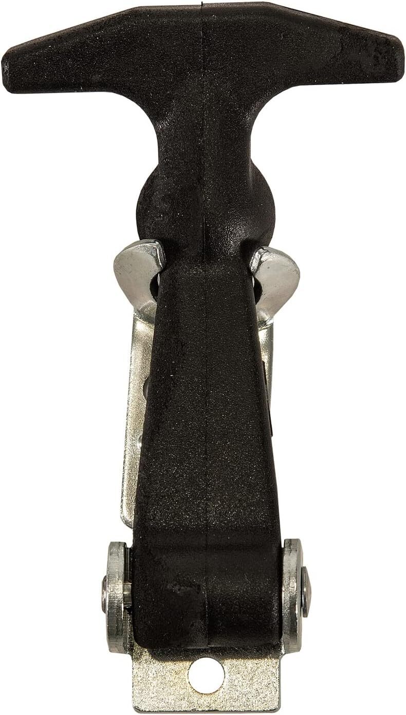 WJ1954 4 Inch Easy Grip Rubber Hood Catch with Bracket, 4 Pack