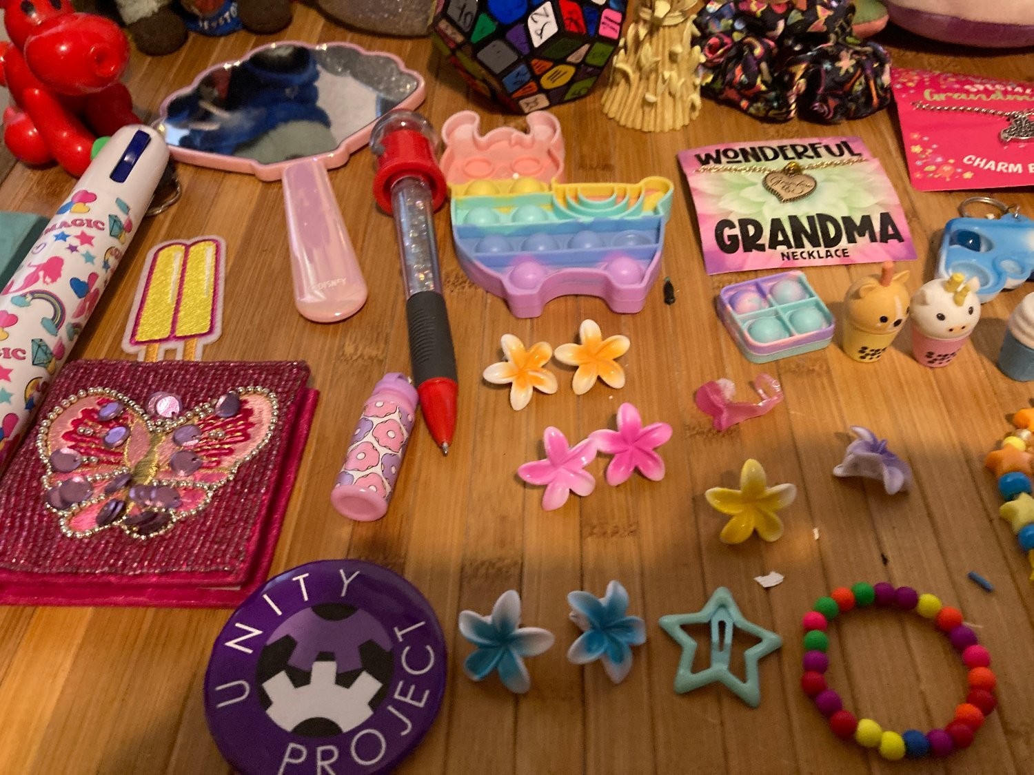 Mixed Lot Girls Toys Bundle Squishmallows Ty Peace Bear Beanie Babies Fidgets