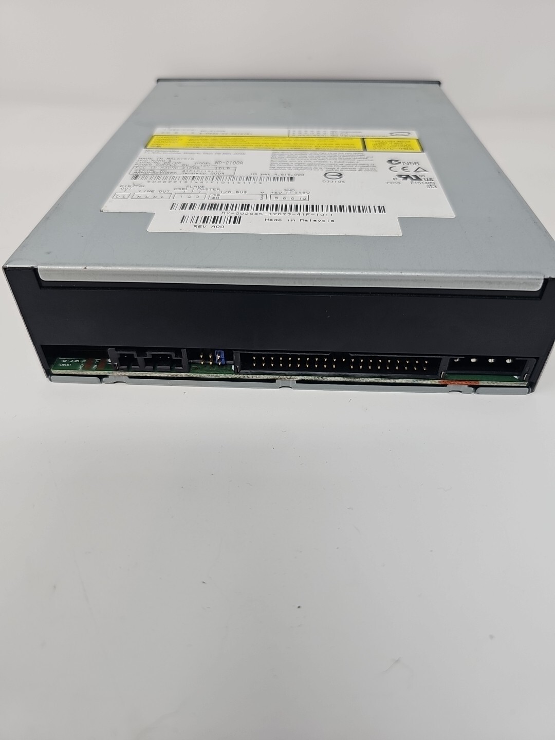 NEC ND-2100A DVDRW Disk Drive Black IDE – Not Tested