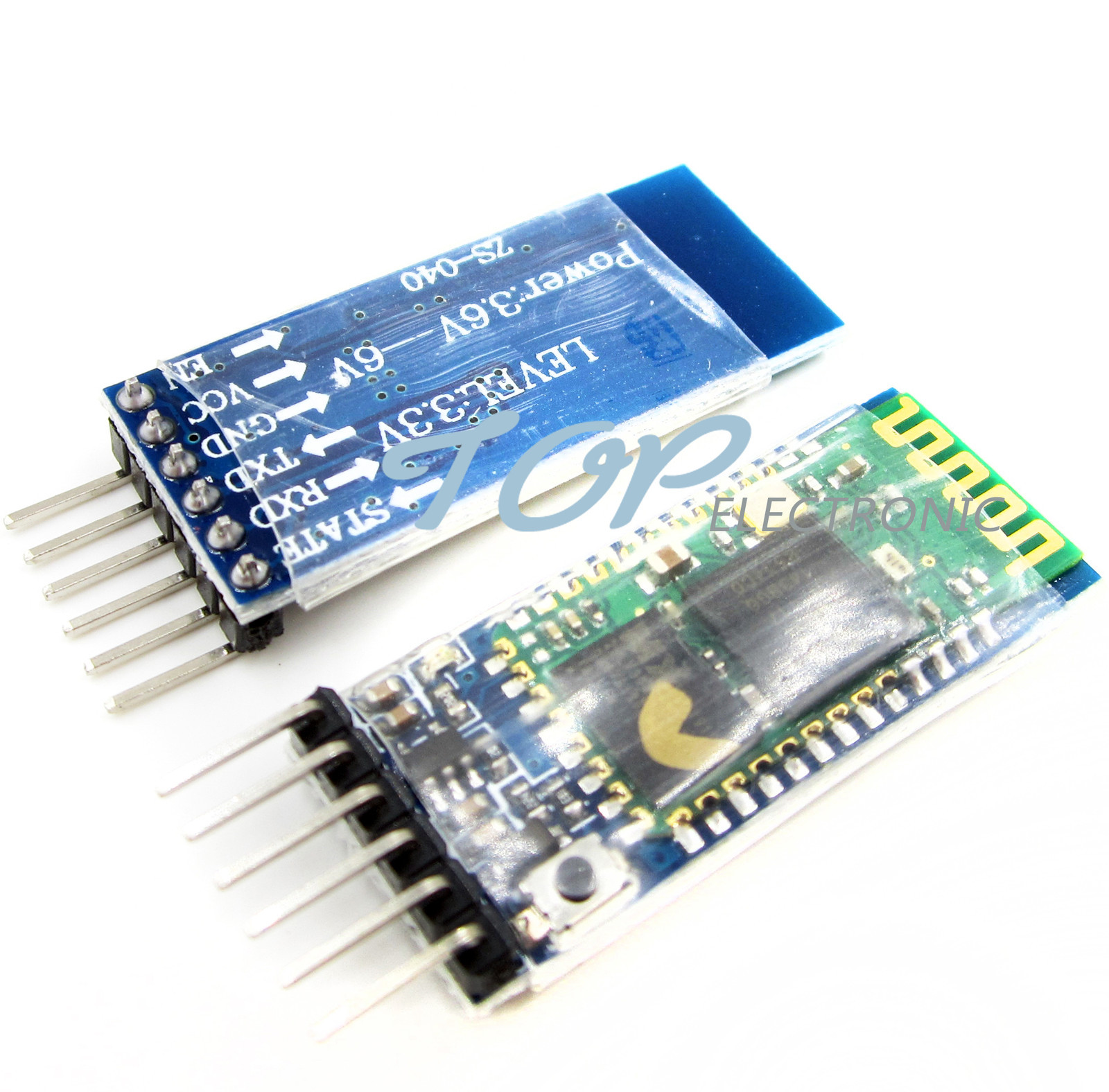 Wireless Serial 6 Pin Bluetooth RF Transceiver HC-05 RS232 Master Slave M42
