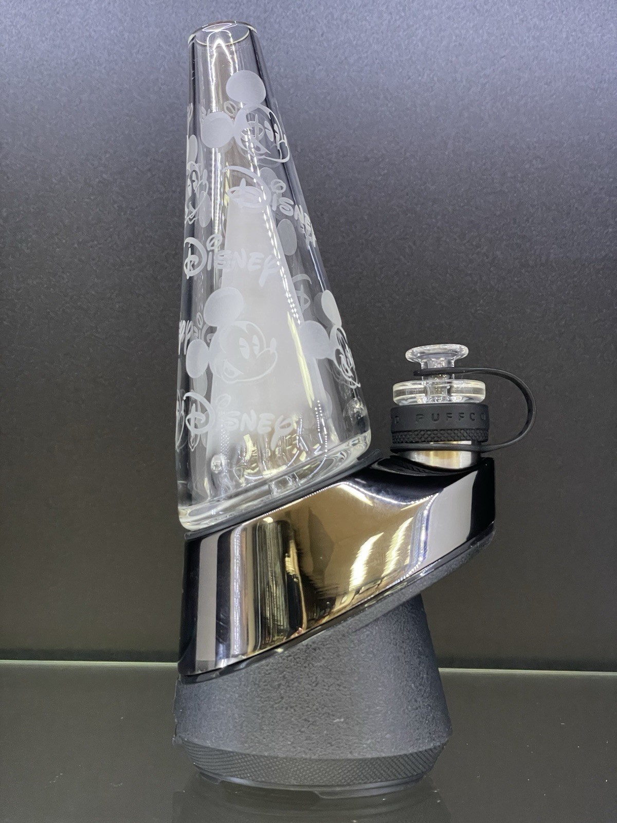Og Peak Sandblasted Glass Attachment Disney Mickey Mouse